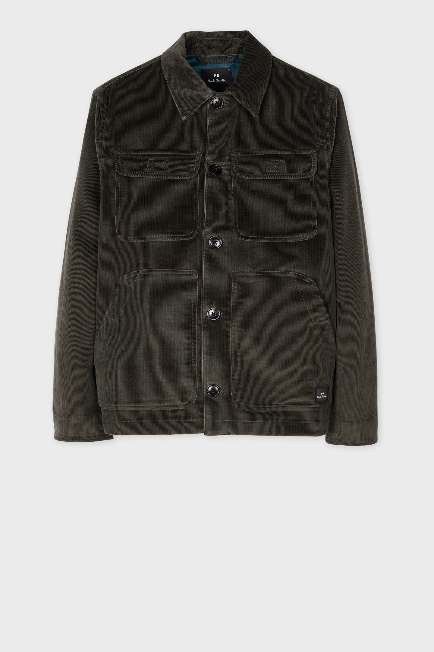 Paul Smith Mens 4pkt Jacket Bottle Green Maat: S | Legerjassen Outlet | Heren | Groen