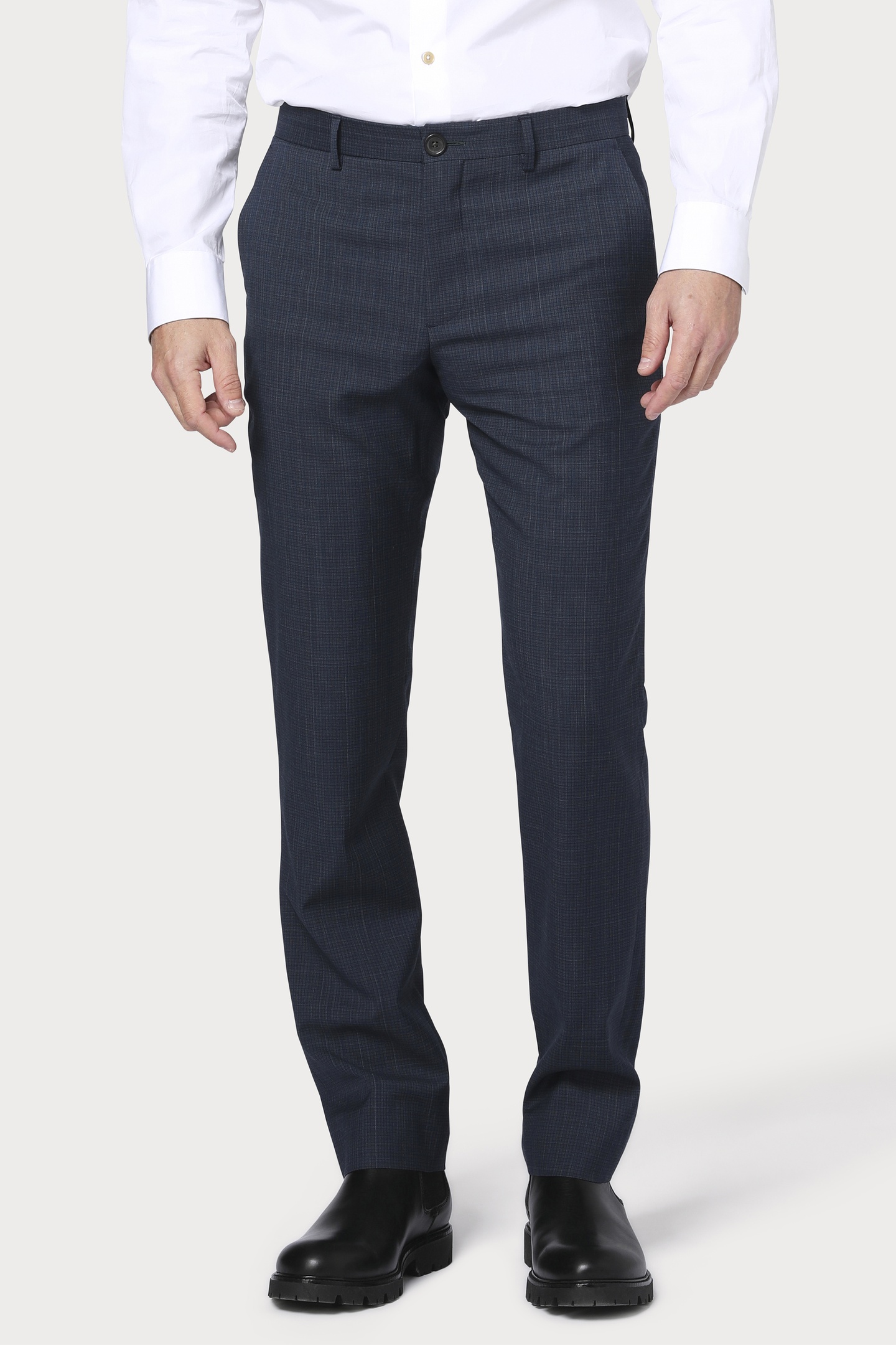 Paul Smith Mens Chino Mid Fit Indigo Maat: W30 | Chino's Outlet | Heren | Blauw