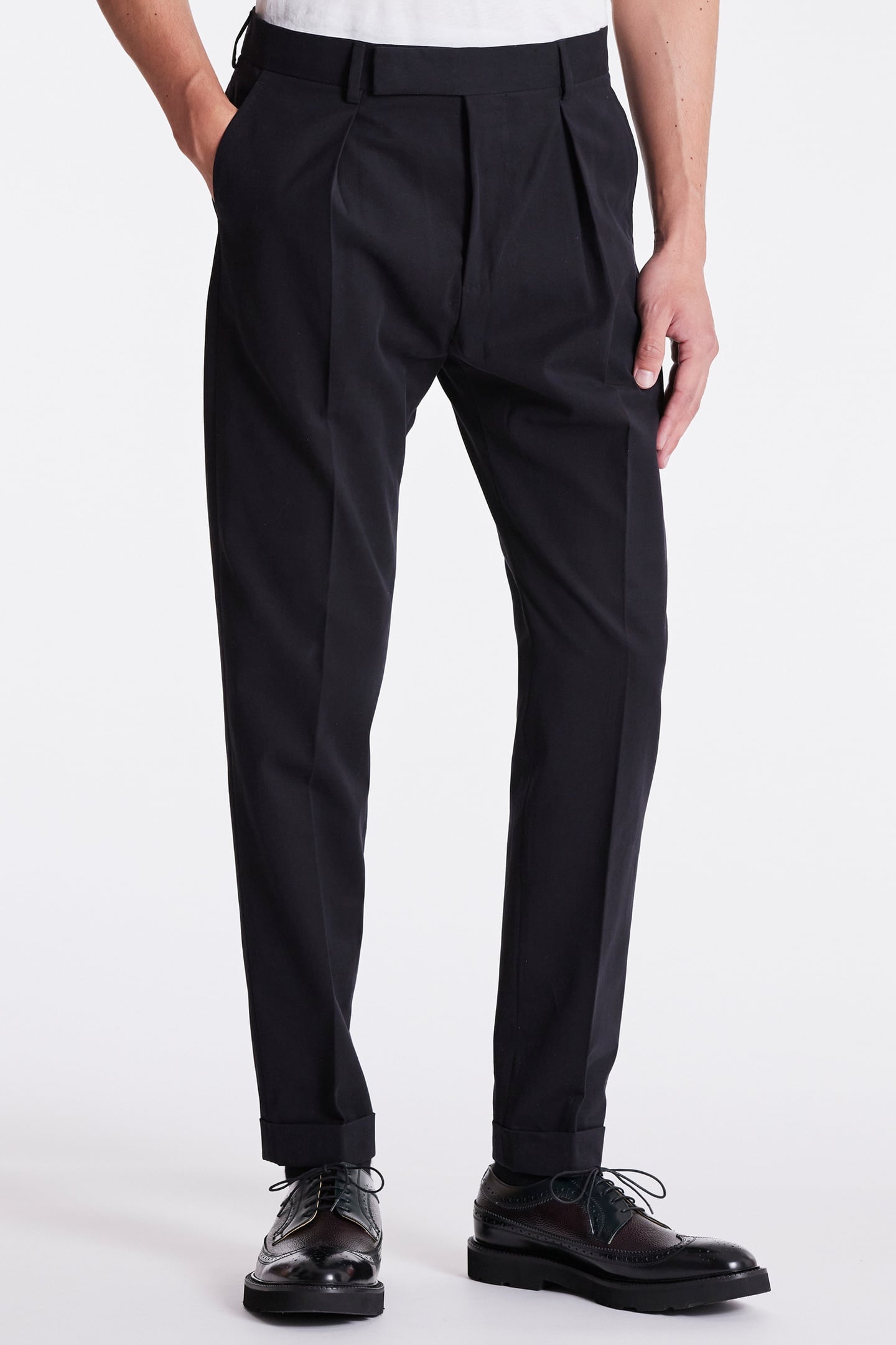 Paul Smith Mens Trouser Black Size: W28 | Tailored Pants Outlet | Heren | Zwart