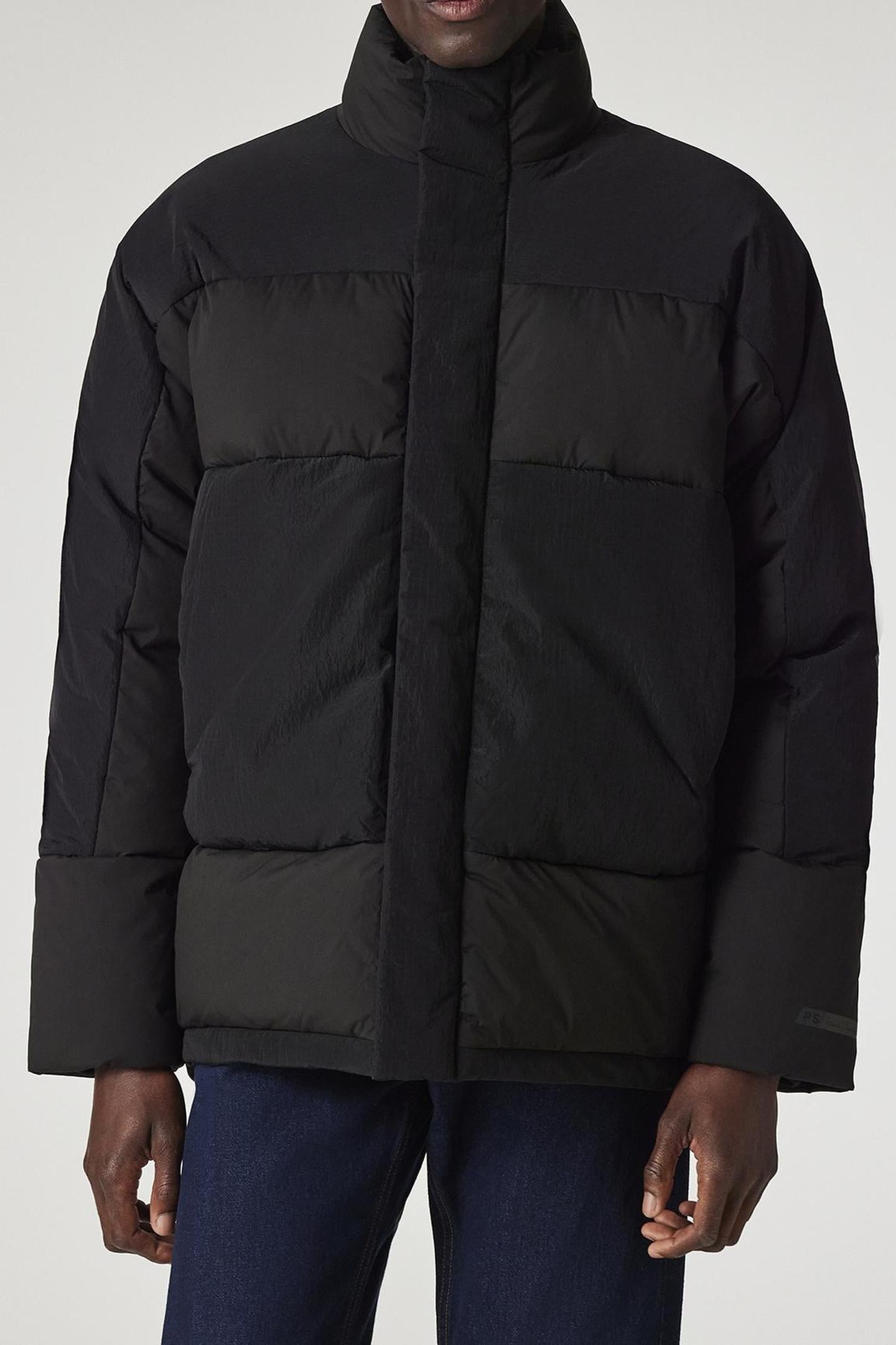 Paul Smith Mens Fibre Down Puffer Jacket Black Größe: XL | Winterjacken Outlet | Herren | Schwarz