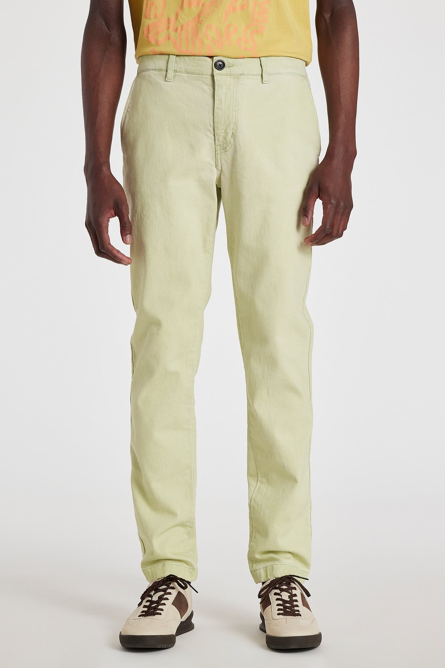 Paul Smith Mens Mid Fit Stitched Chino Bs Zeb Pea Green Size: W30 R | Chinos Outlet | Heren | Groen