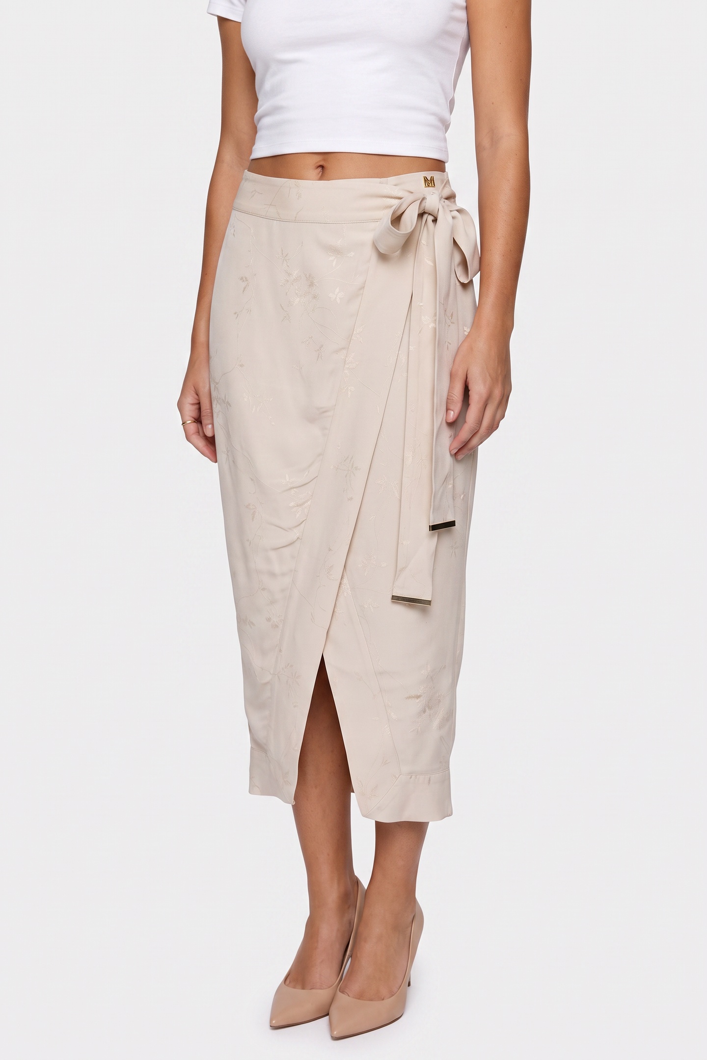 GUESS Whitney Belted Wrape Dreamy Moon Multi Taglia: 36 | Minigonne Outlet | Donna