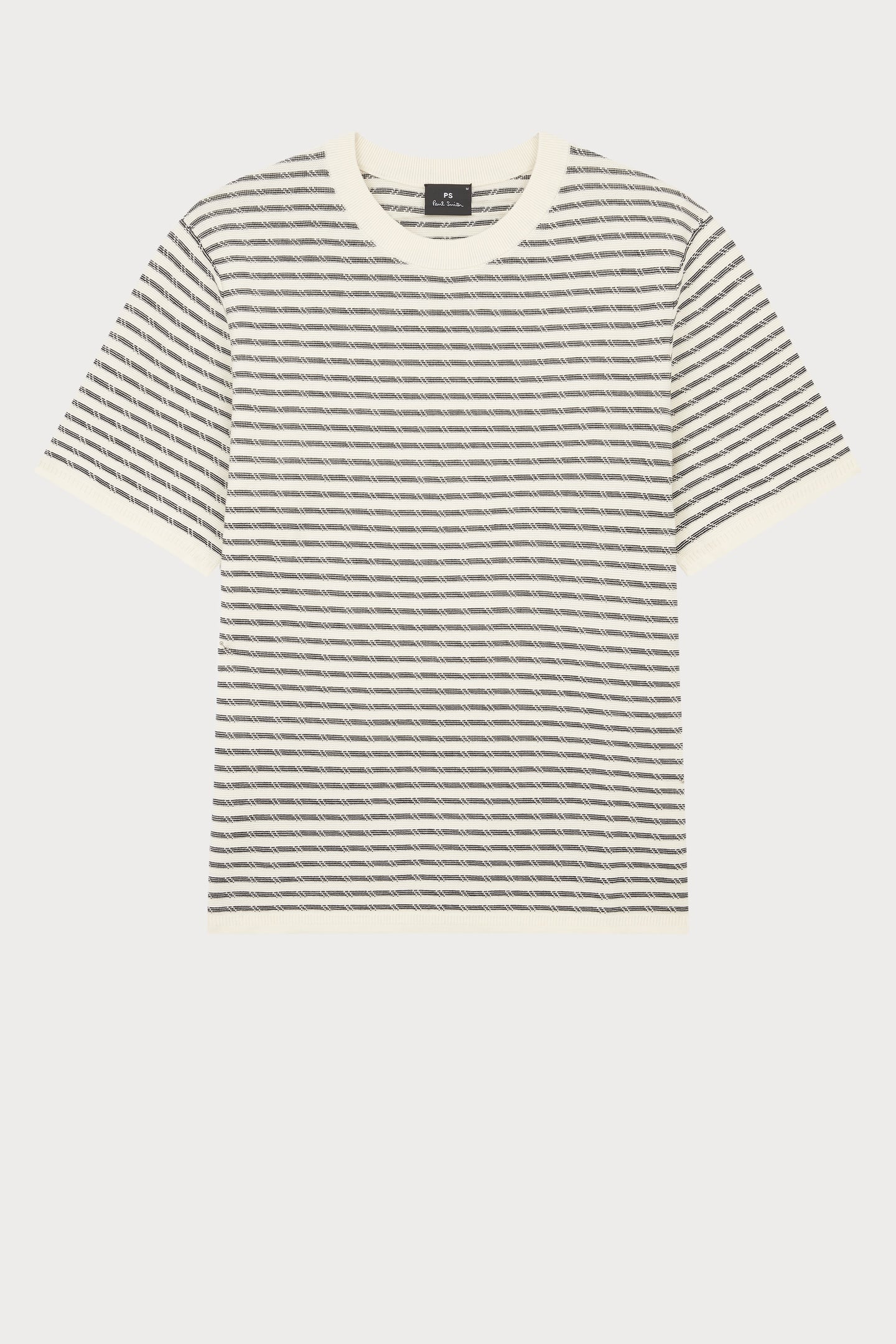 Paul Smith Mens Sweater Ss T Shirt Off White Größe: S | Basic T-Shirts Outlet | Herren | Weiß