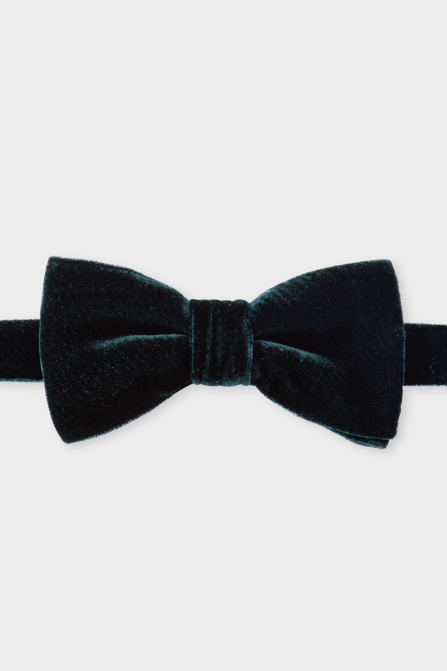 Paul Smith Men Bowtie Velvet Petrol Green Size: OS | Ties Outlet | Heren | Groen