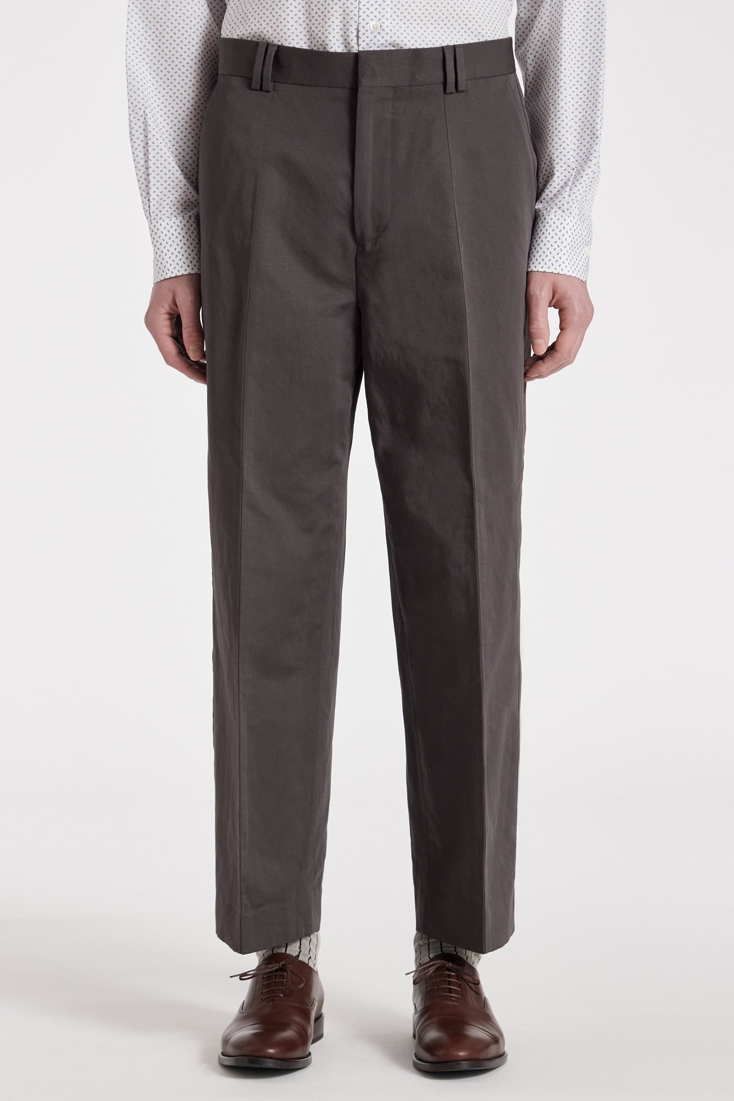 Paul Smith Mens Trouser Anthracite Maat: W30 | Tailored Broeken Outlet | Heren | Grijs
