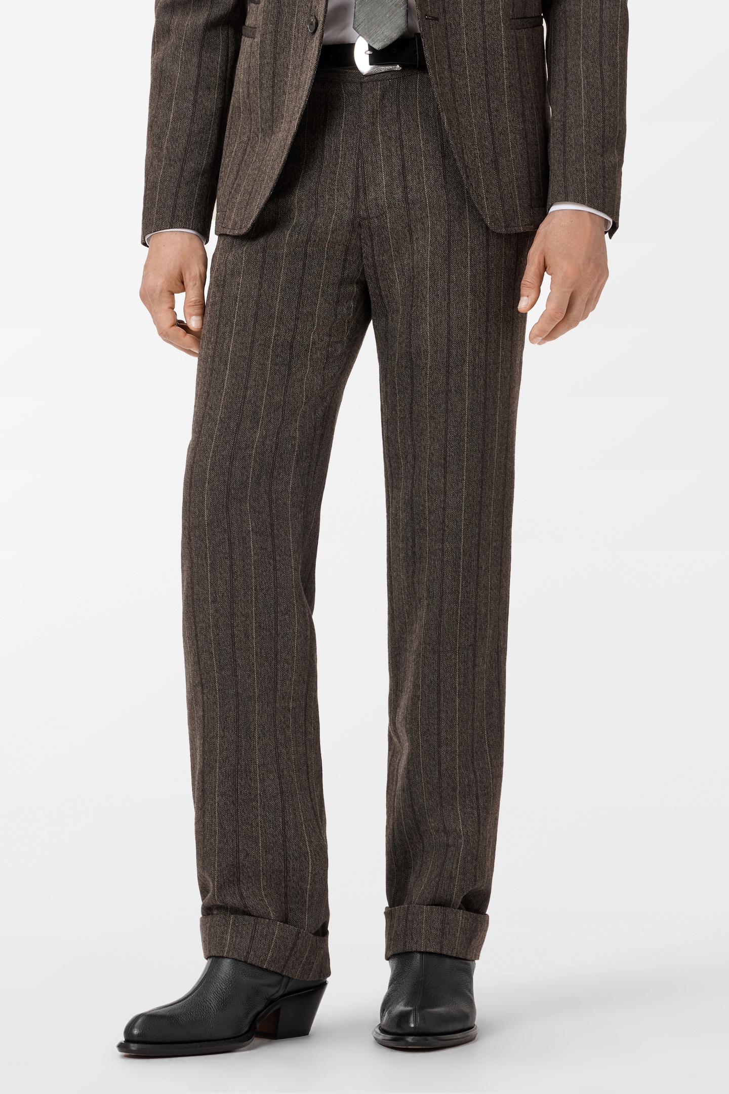 John Varvatos Malcolm Pant Dark Brown Maat: 46 | Tailored Broeken Outlet | Heren | Bruin