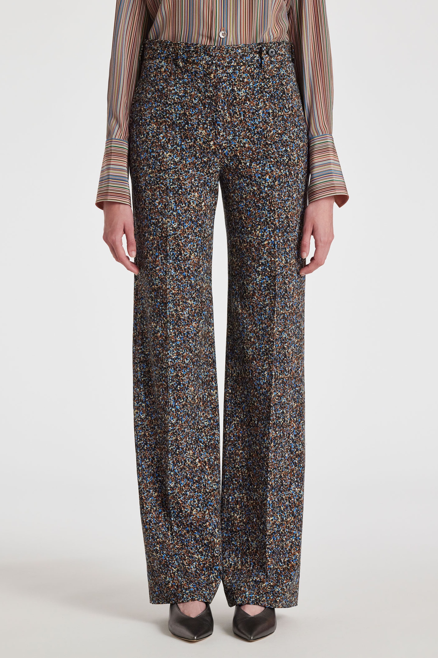 Paul Smith Womens Trousers Light Blue Maat: 38 | Pantalons Outlet | Dames | Blauw