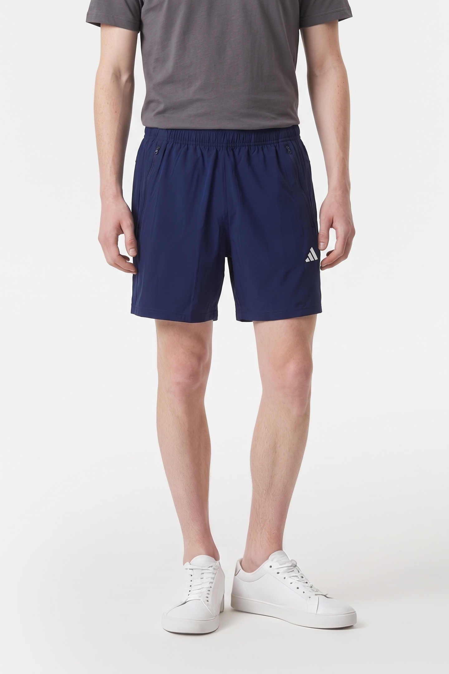 Adidas Unisex Performance Train Essentials Woven Training Shorts Da Maat: XL 5" | Straight Broeken Outlet | Unisex | Blauw
