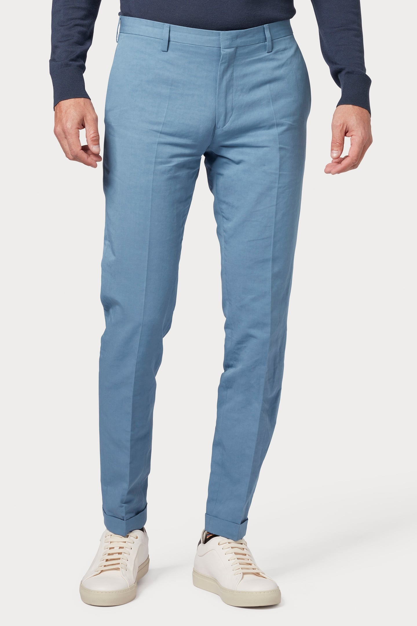 Paul Smith Mens Trouser Greyish Blue Maat: W30 | Chino's Outlet | Heren | Blauw