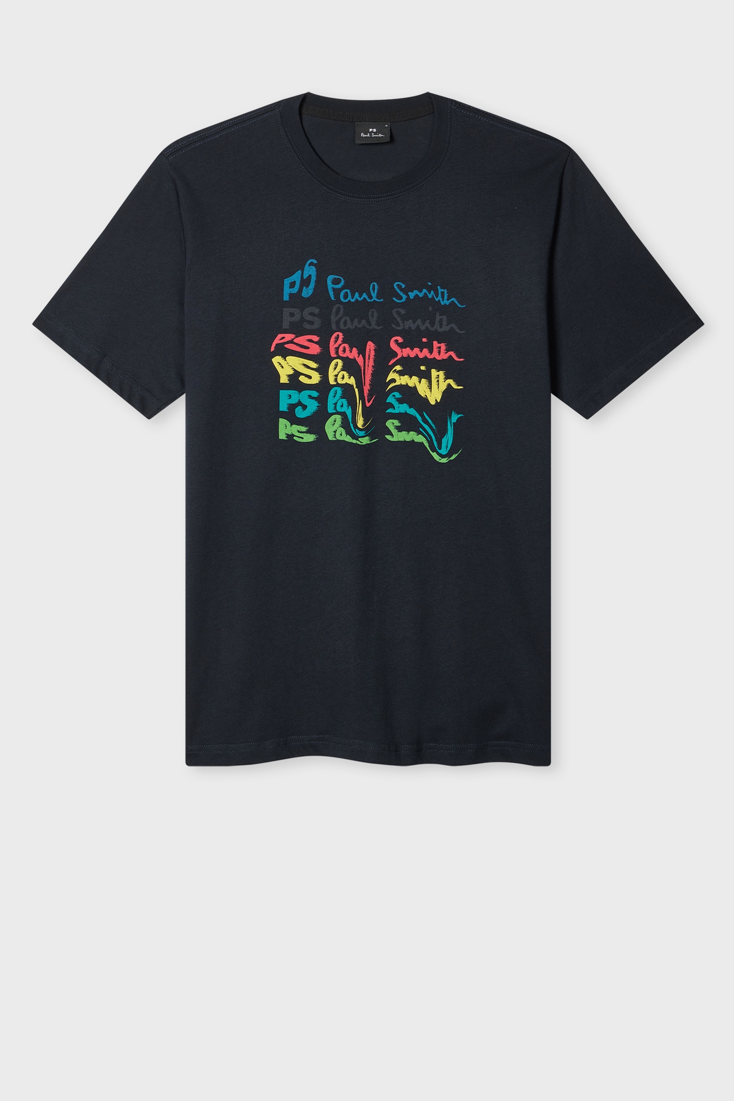 Paul Smith Mens Reg Fit Ss T Shirt Ps  Very Dark Navy Maat: M | Basic T-Shirts Outlet | Heren | Blauw