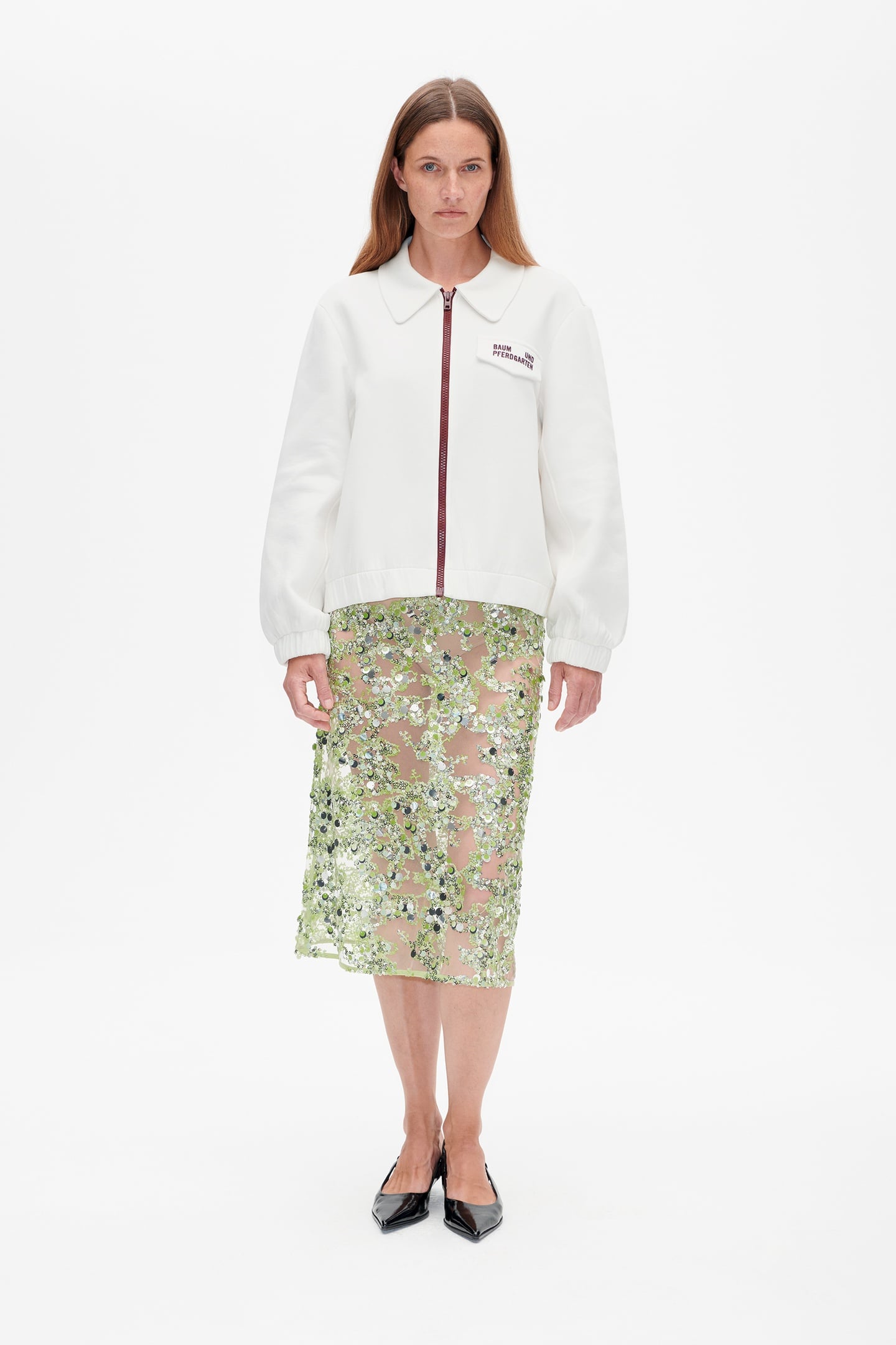 Baum und Pferdgarten Joanna Jacket Egret Maat: S | Bomberjacks Outlet | Dames | Wit