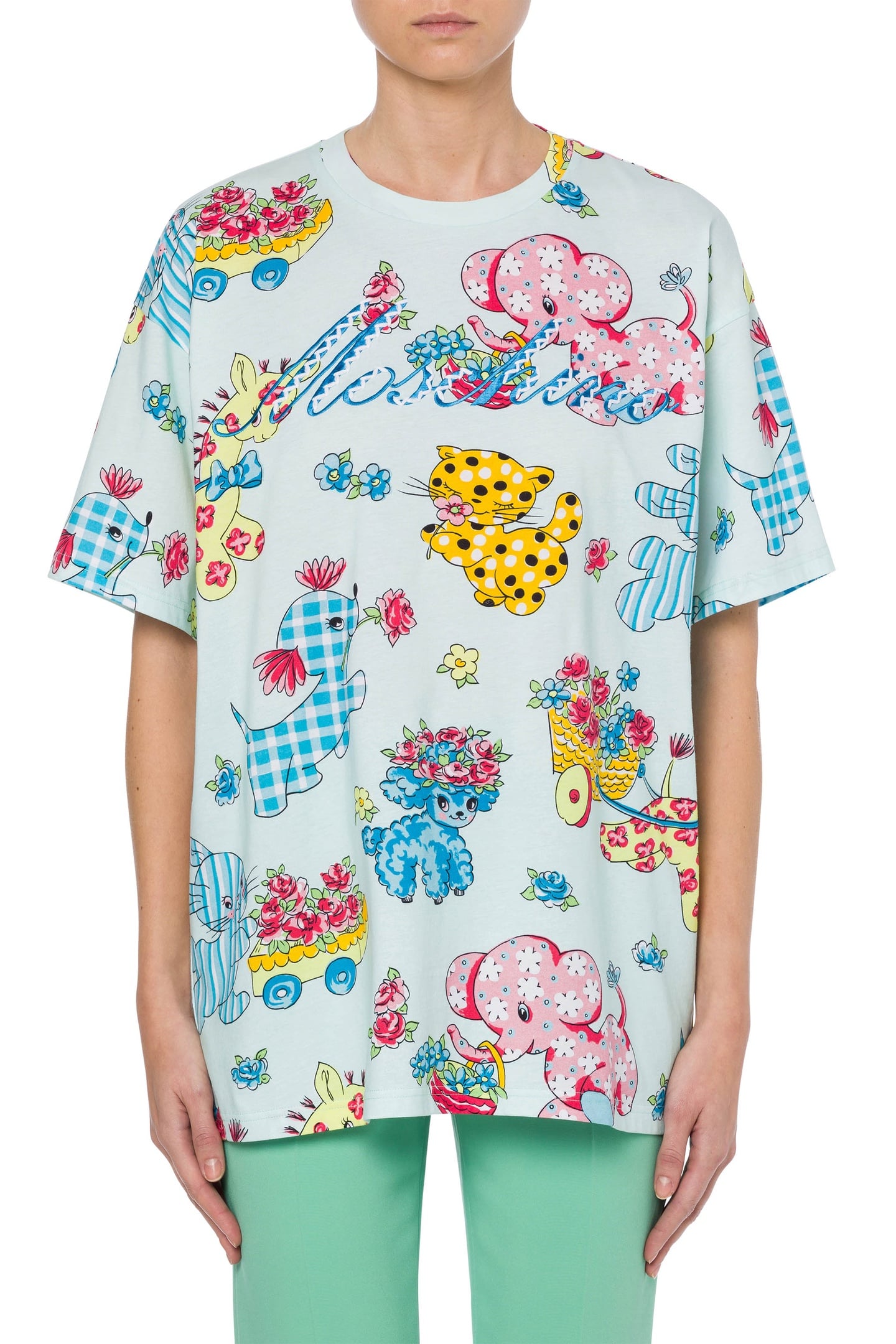 Moschino Knitwear Blue Maat: XXS | Tops Outlet | Dames | Blauw