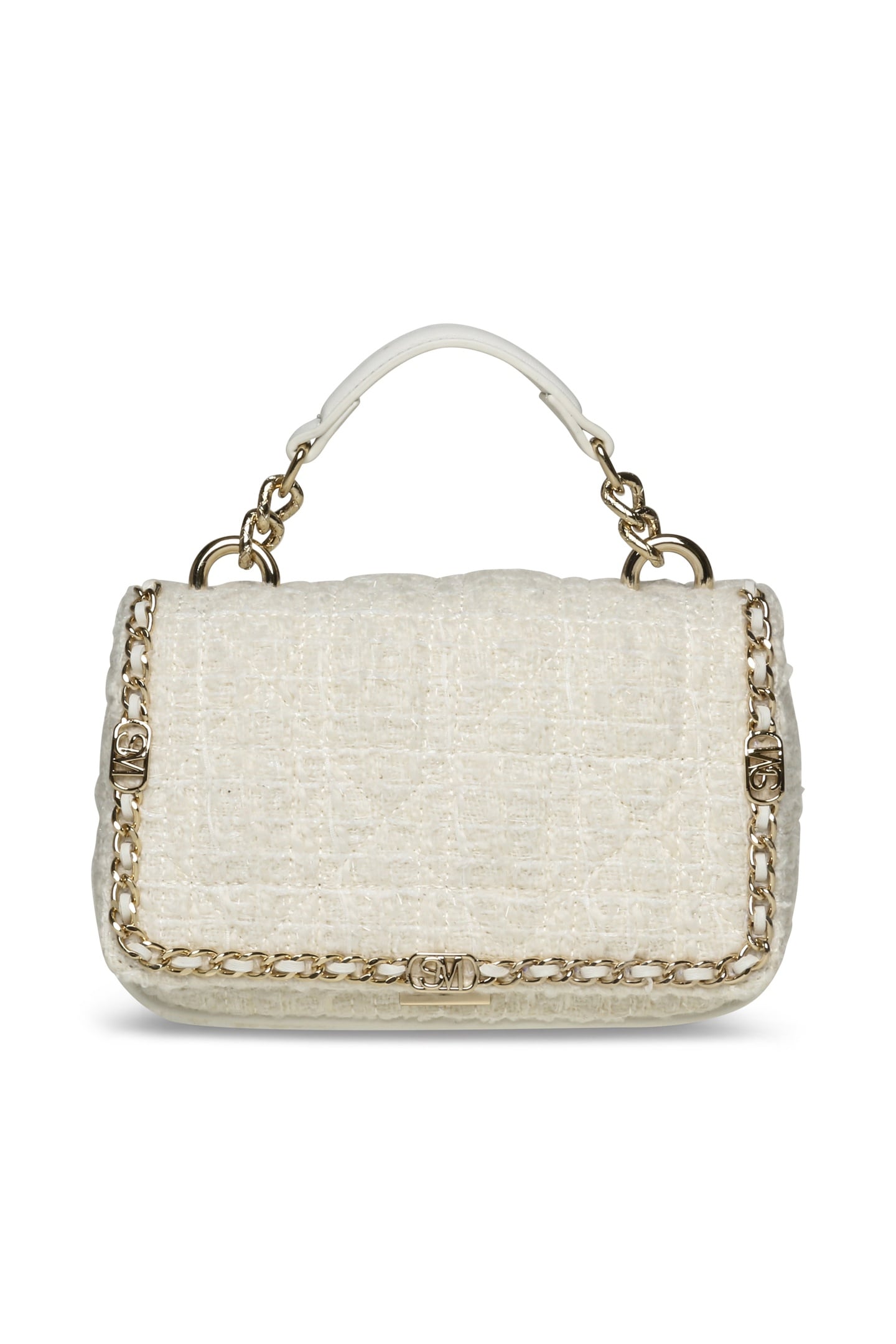 Steve Madden Bgretelt Bag White/gold Maat: OS | Handtassen Outlet | Dames | Wit