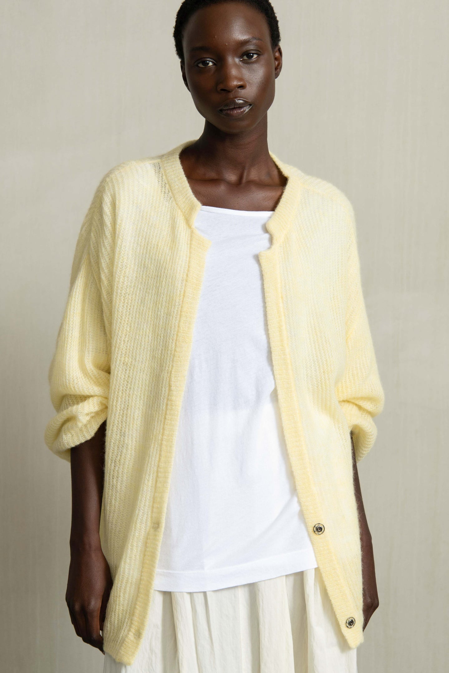 Humanoid Amaeve Light Yellow Maat: XS | Sweaters Outlet | Dames | Geel