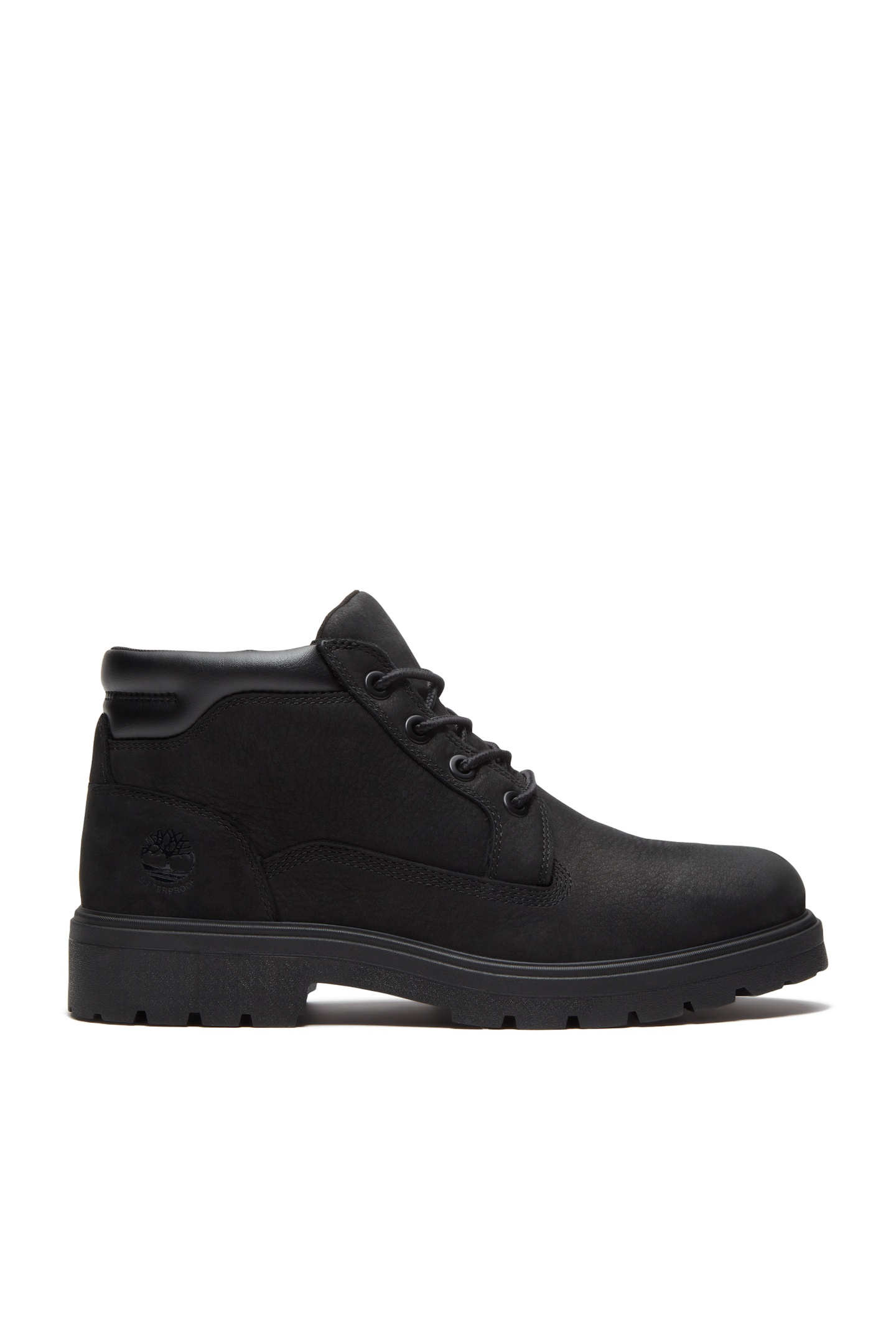Timberland Mid Lace Up Waterproof Chukka Boot Black Nubuck Maat: 46 | Laarzen Outlet | Heren | Zwart