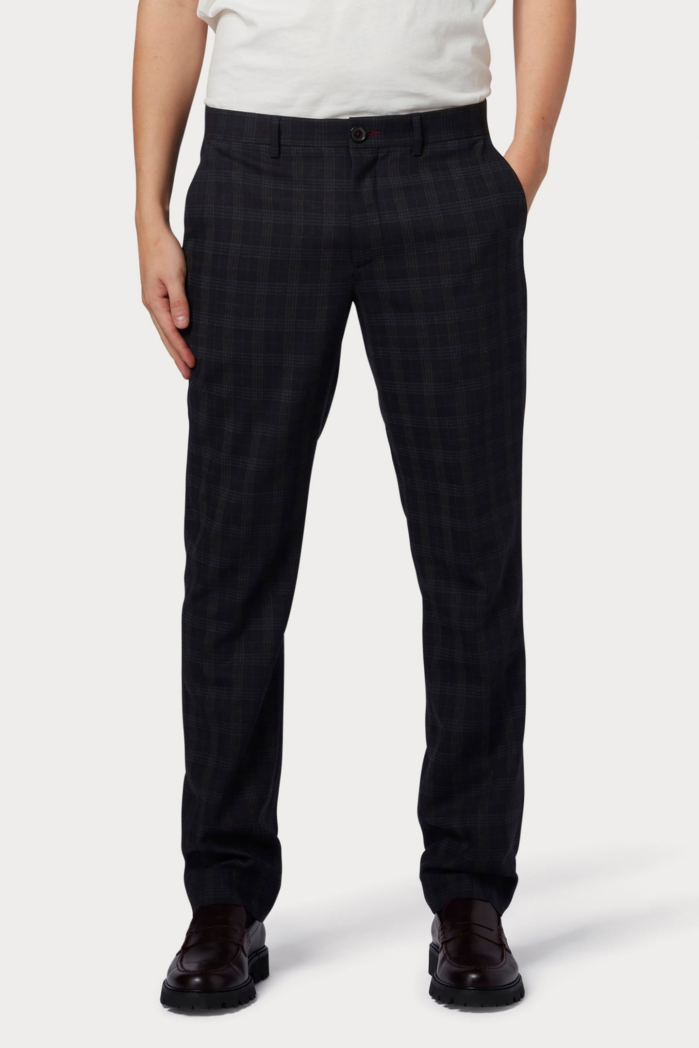 Paul Smith Mens Chino Mid Fit Very Dark Navy Size: W32 | Chinos Outlet | Heren | Blauw