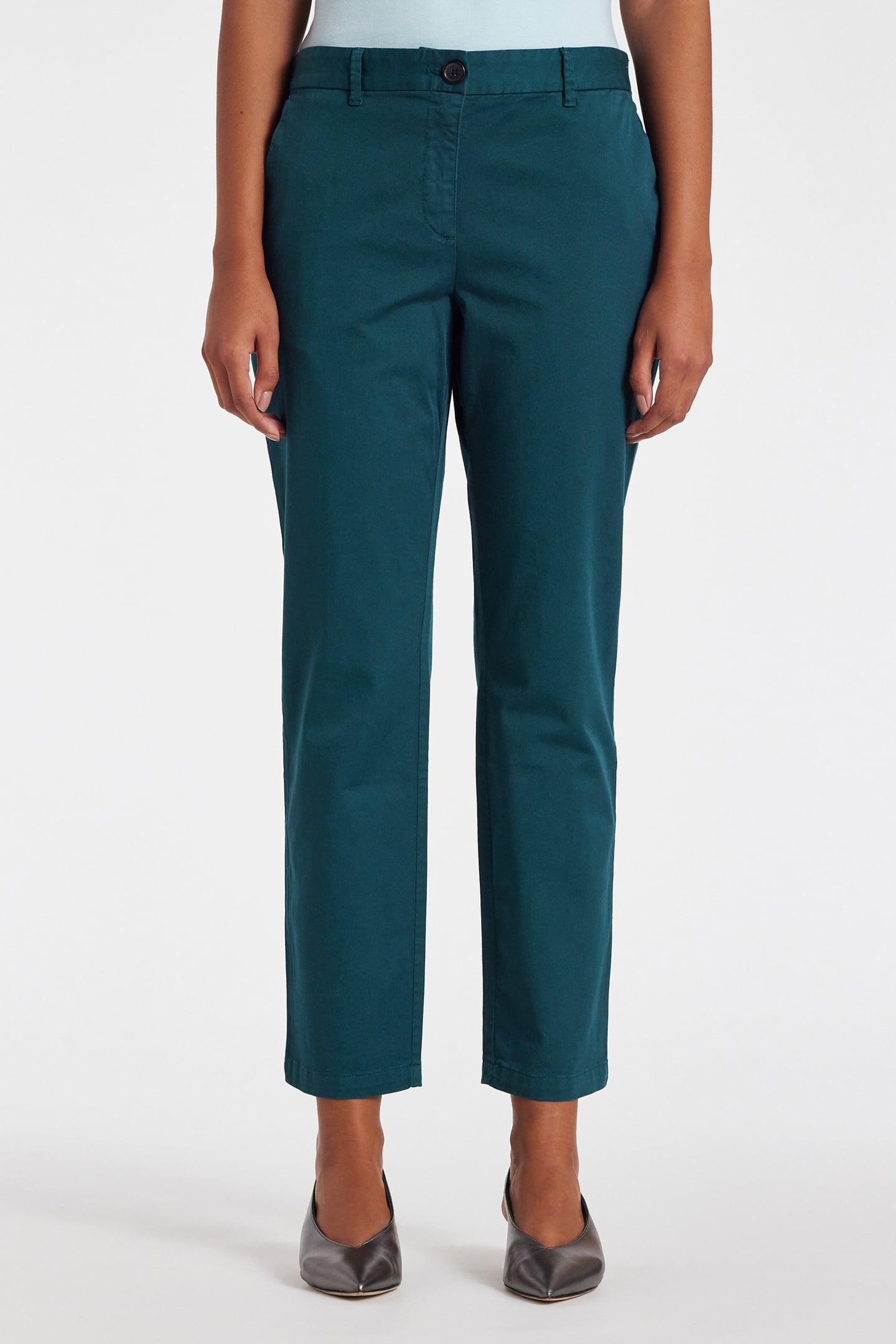 Paul Smith Womens Trousers Indigo Size: 38 | Chinos Outlet | Dames | Blauw