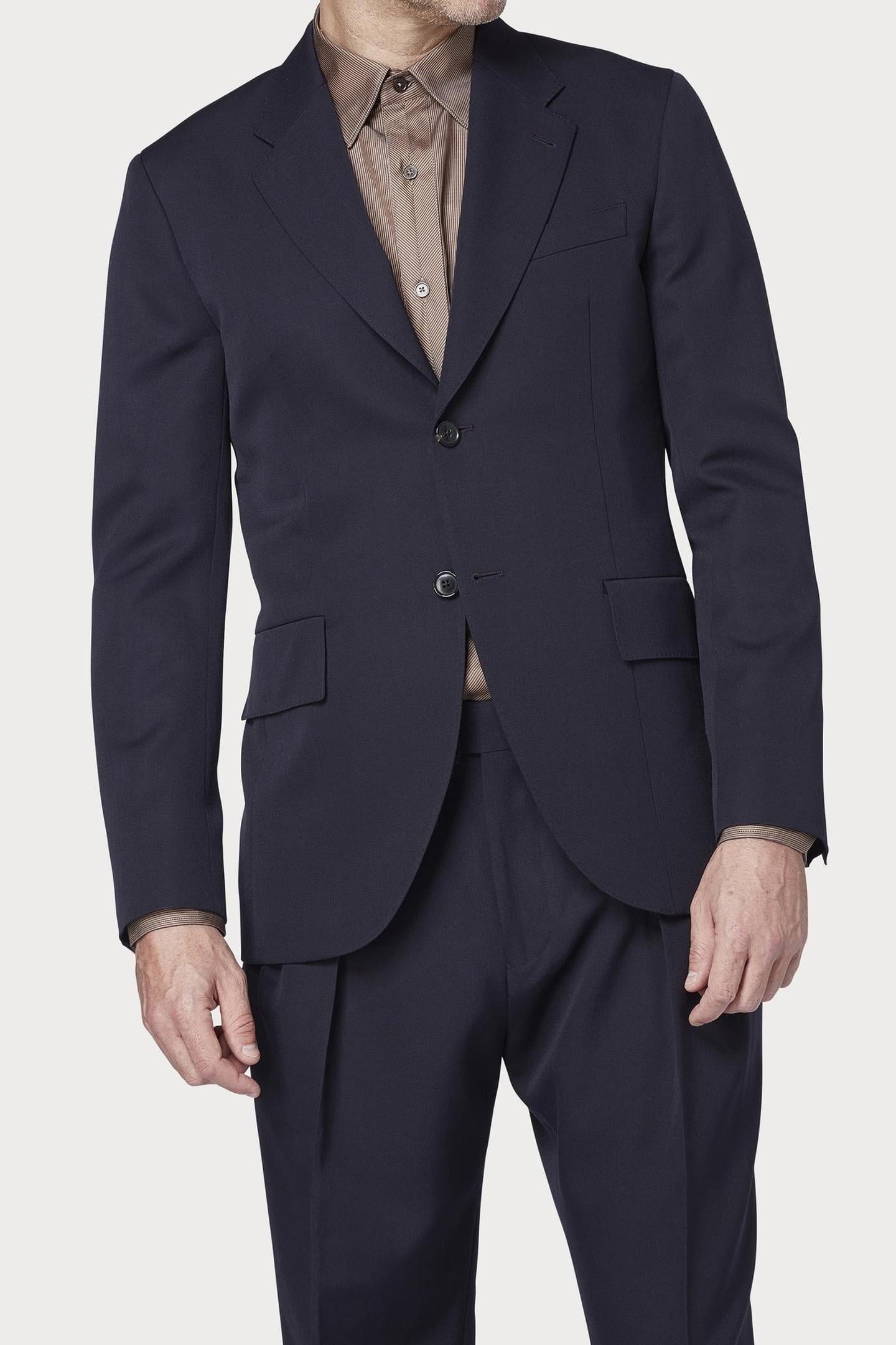 Paul Smith Mens 2 Button Jacket Dark Violet Größe: 48 | Blazer Outlet | Herren | Violett