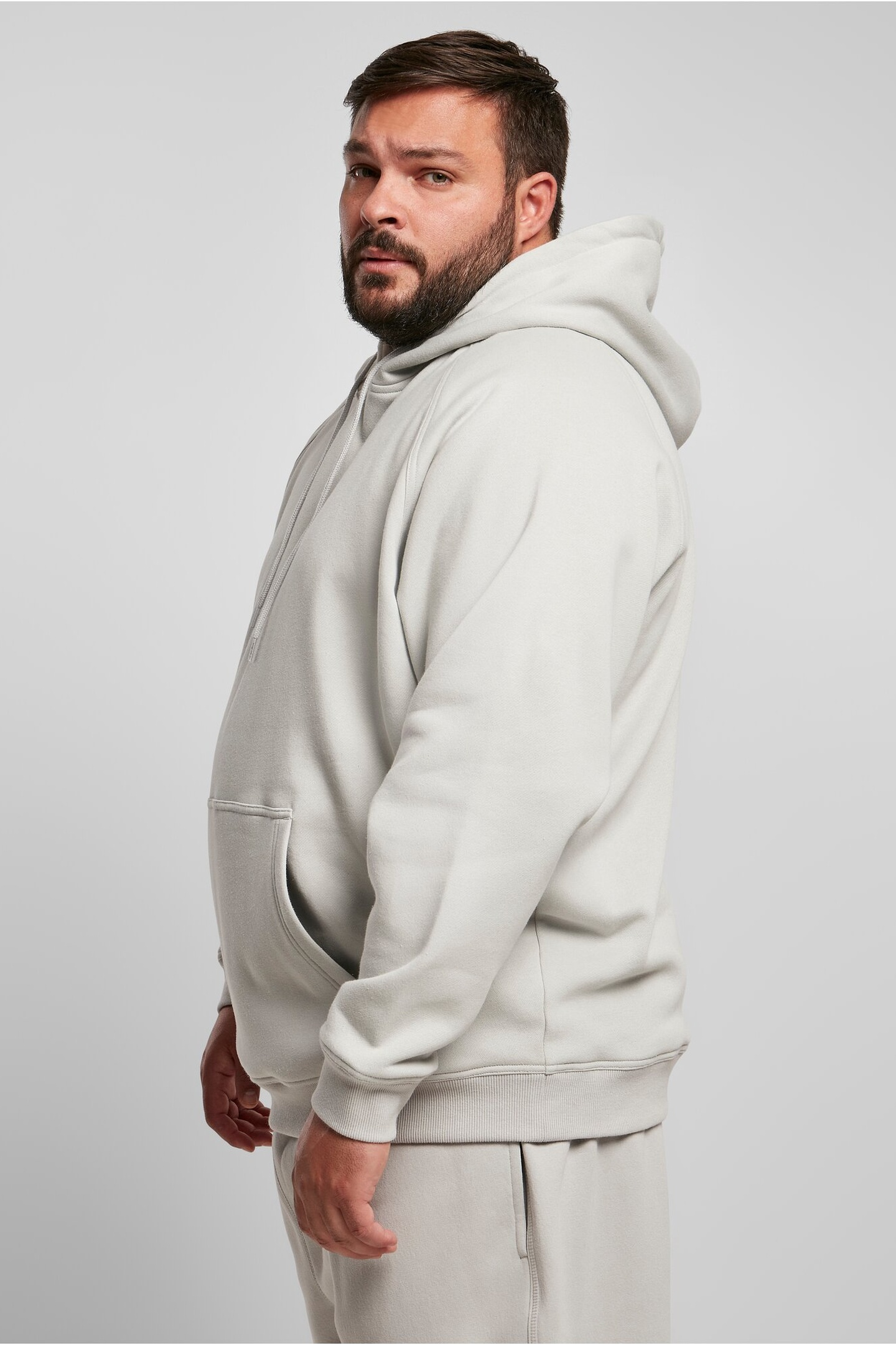 Urban Classics Blank Hoody Lightasphalt Maat: XL | Hoodies Outlet | Heren | Grijs