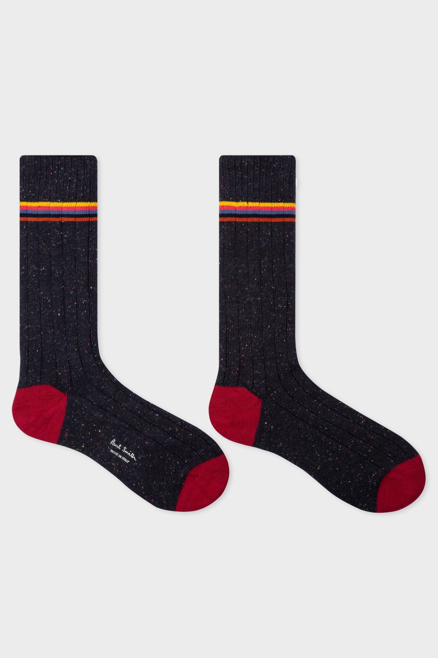 Paul Smith Men Sock Ulysse Neps Navy Size: OS | Socks Outlet | Heren | Blauw