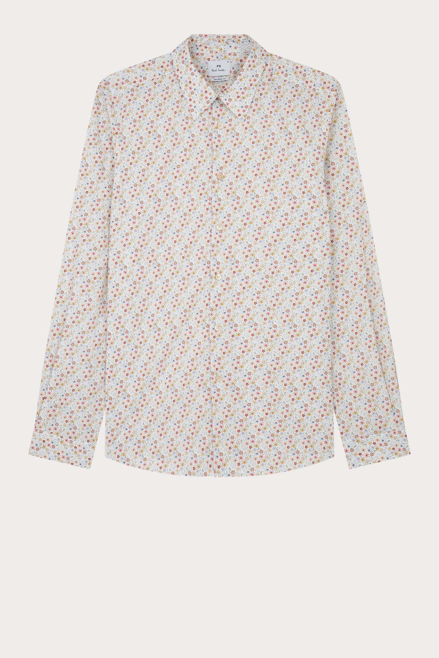 Paul Smith Mens Ls Tailored Fit Shirt White Größe: XXL | Casual hemden Outlet | Herren | Weiß