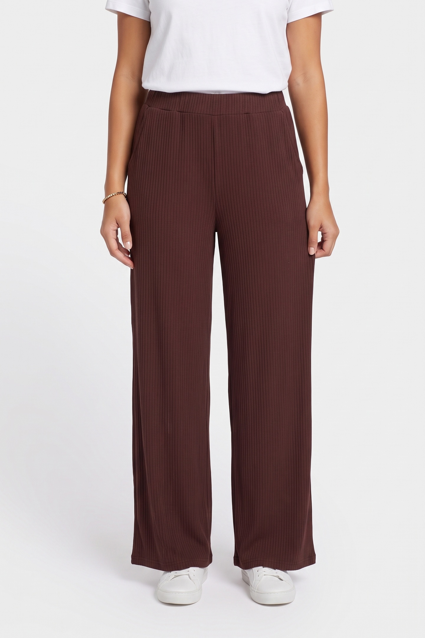 STUDIO AMAYA Noa Pants Brown Maat: XS | Wijde Broeken Outlet | Dames | Bruin
