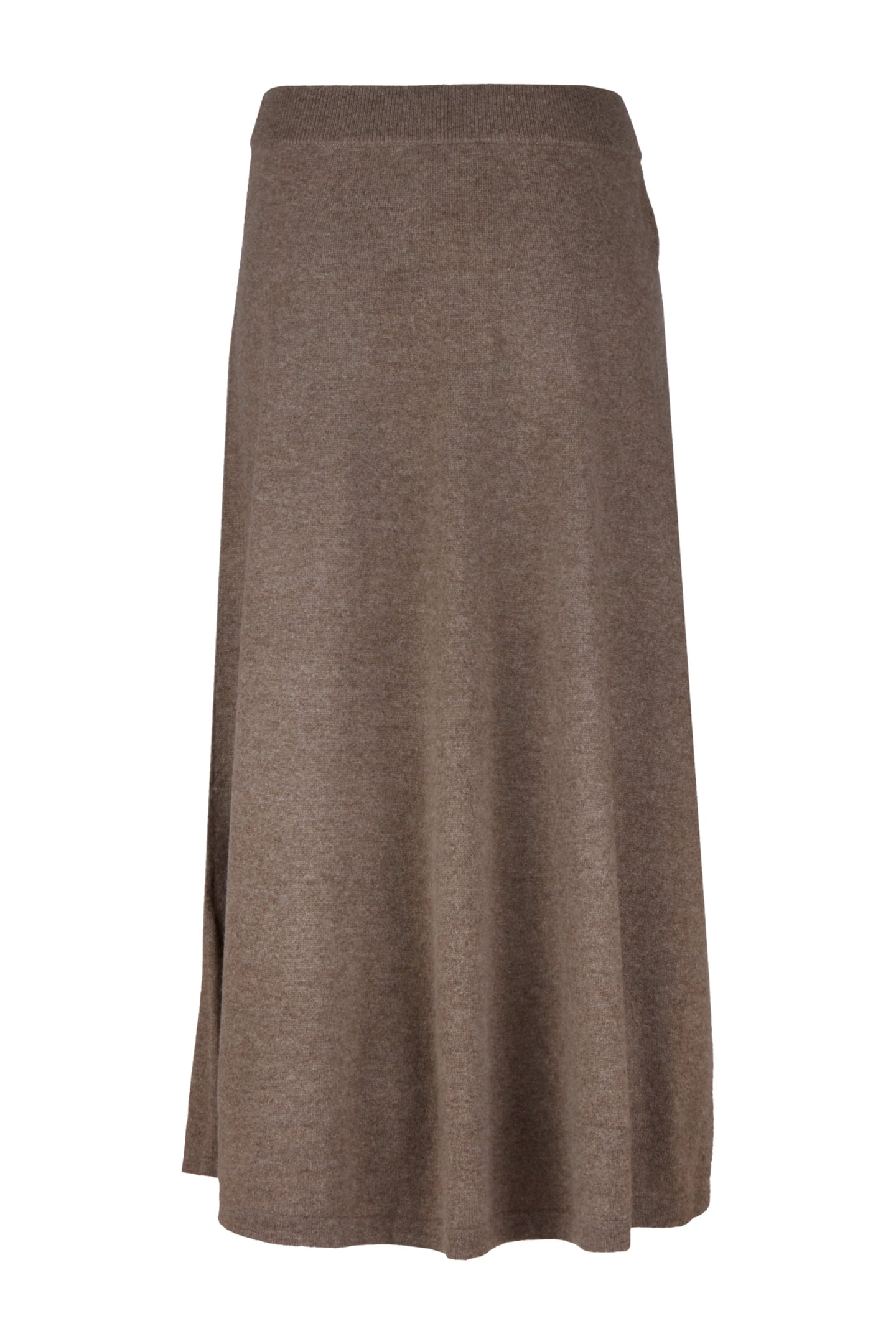 Stenströms Dru Knit Skirt Dark Brown Maat: L | Maxi Rokken Outlet | Dames | Bruin