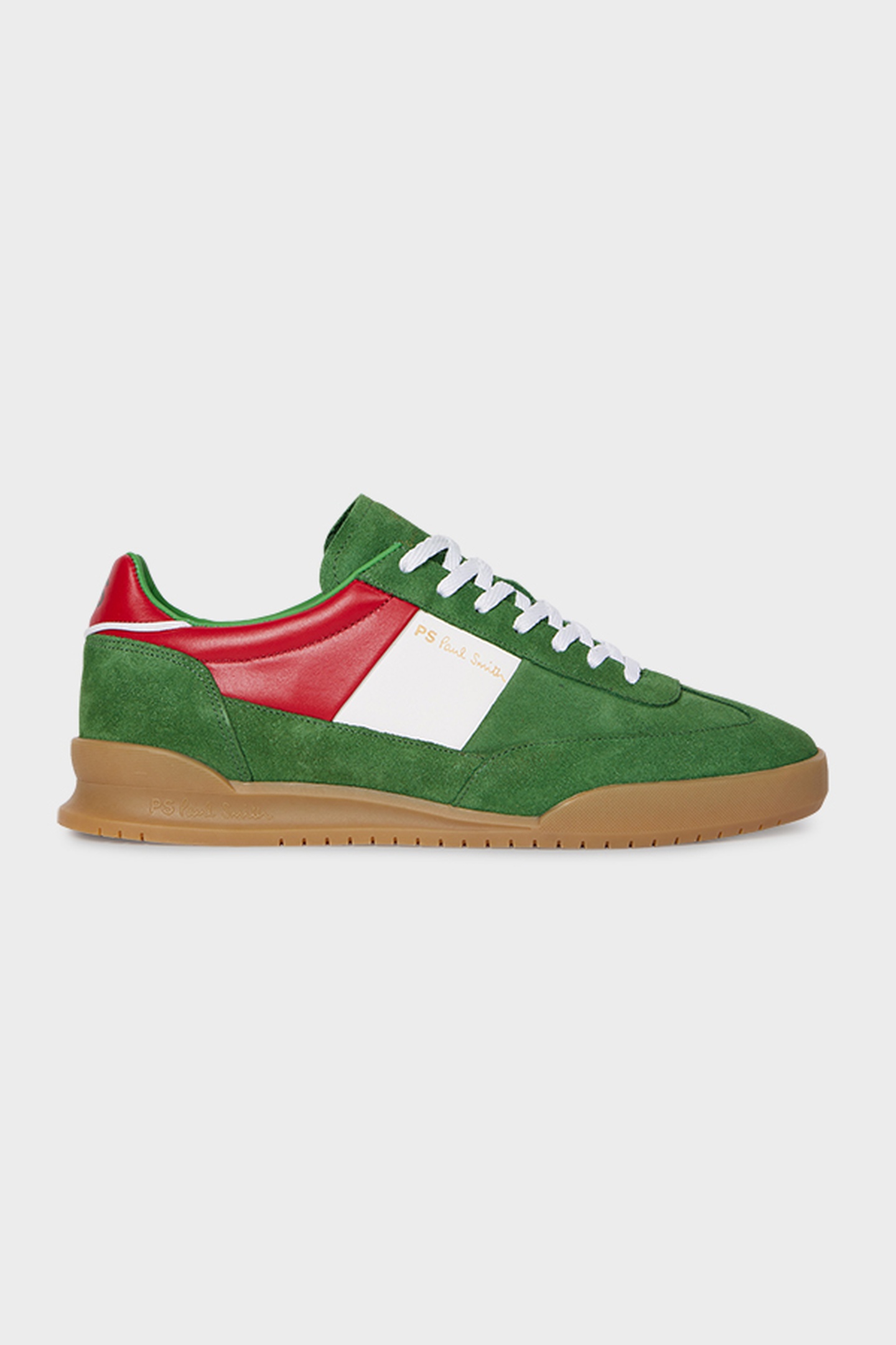 Paul Smith Mens Shoe Dover Italy Flag Green Maat: 40 | Outdoorschoenen Outlet | Heren | Groen