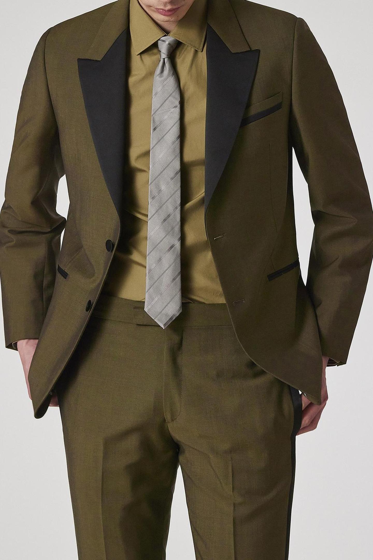 Paul Smith Mens 2 Button Jacket Brown Maat: 46 | Blazers Outlet | Heren | Bruin