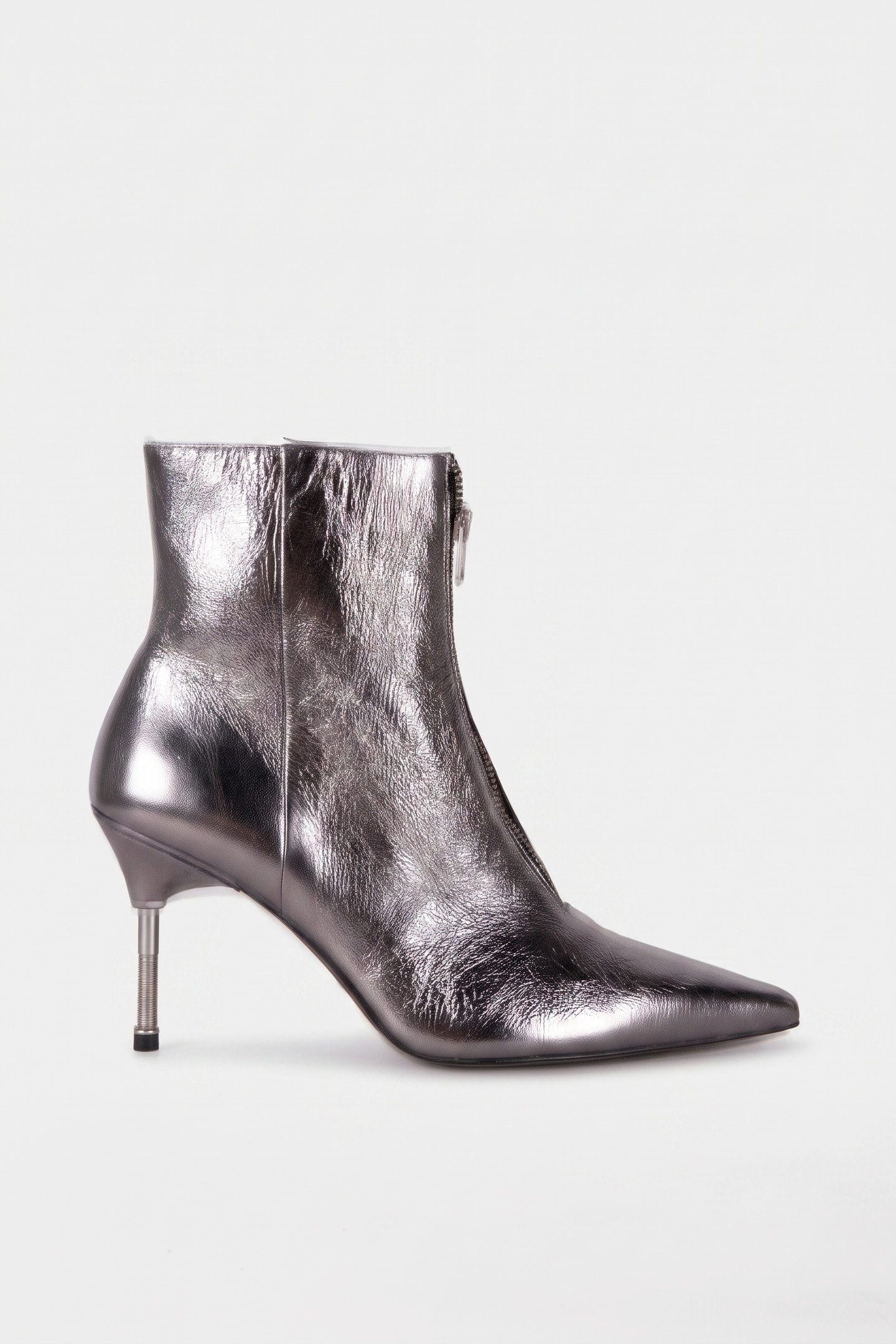 AllSaints Natasha Boot Gunmetal Grey Maat: 40 | Laarzen Outlet | Dames | Zilver