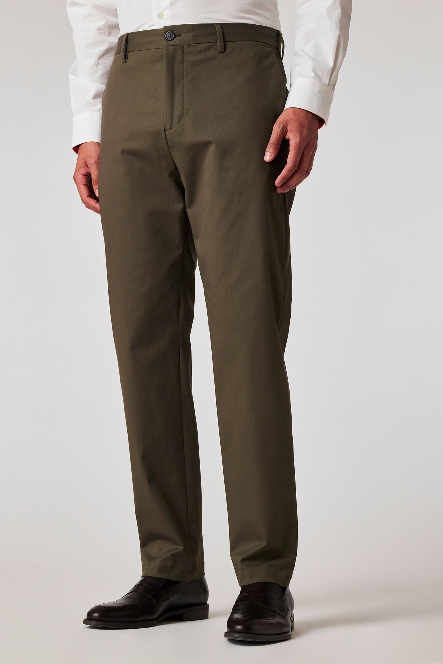 Paul Smith Mens Trouser Smoke Maat: W30 | Chino's Outlet | Heren | Bruin