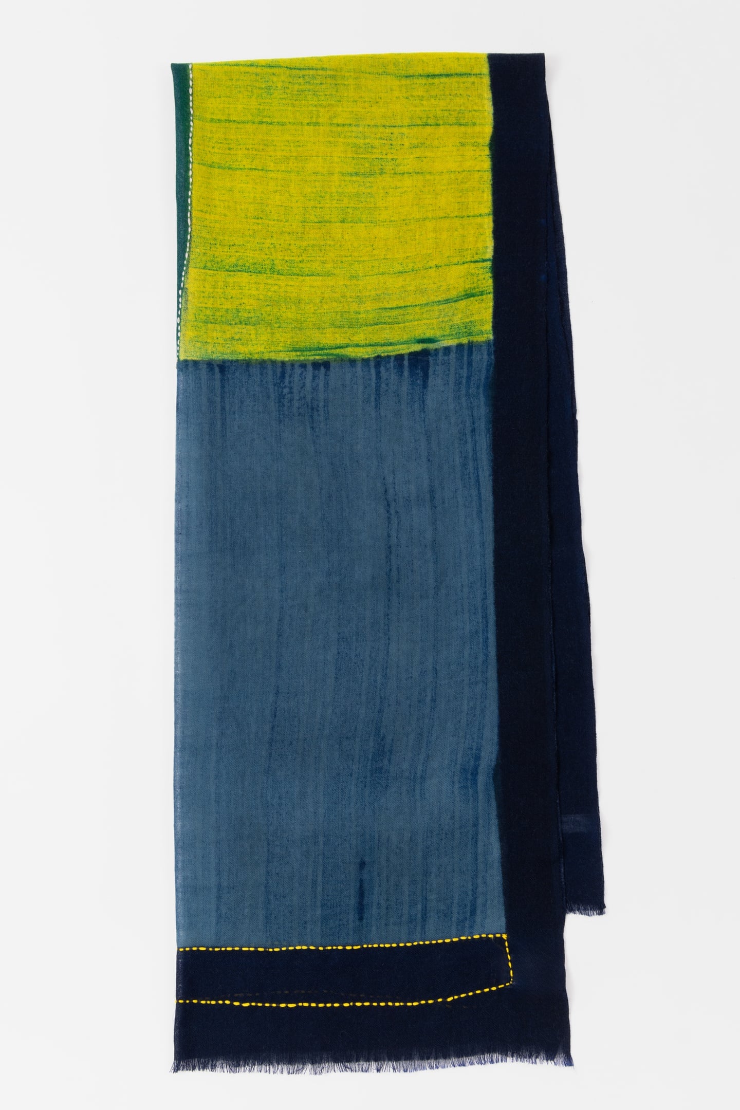 Paul Smith Men Scarf Colour Block Navy Größe: OS | Schals Outlet | Herren | Blau
