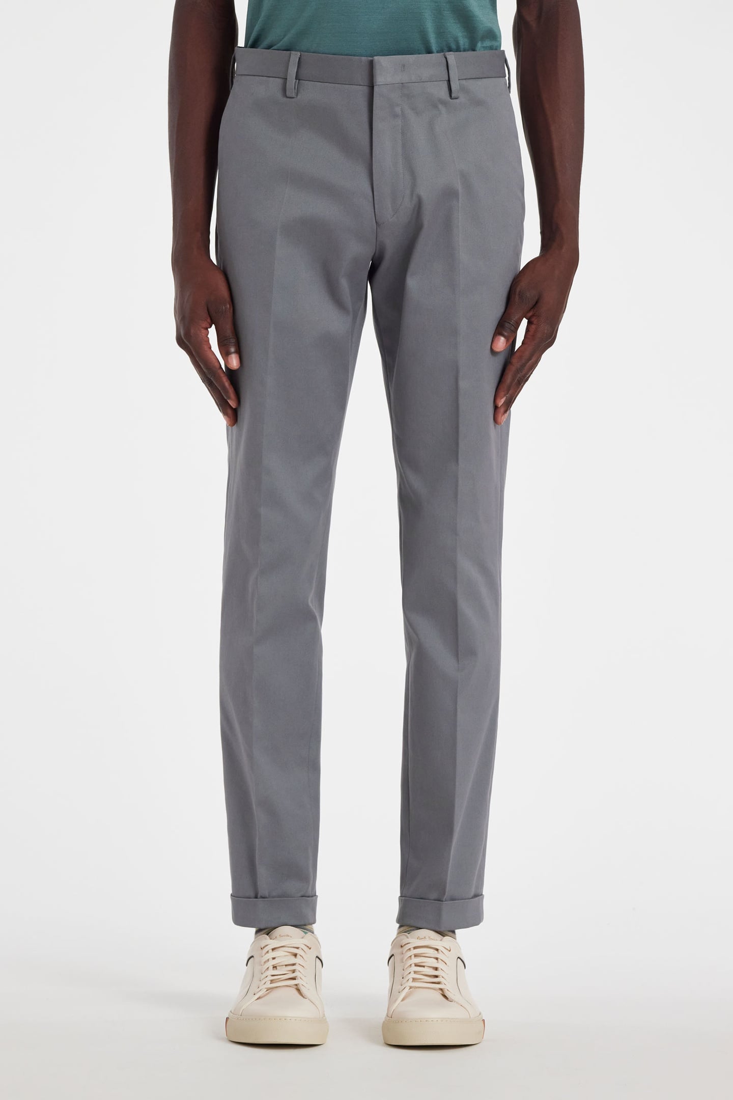 Paul Smith Mens Trouser Greyish Blue Maat: W30 | Chino's Outlet | Heren | Grijs