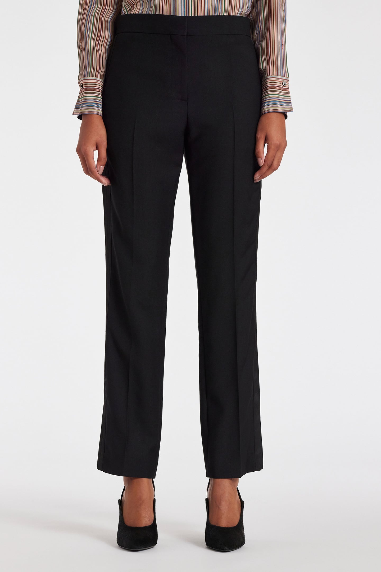 Paul Smith Womens Trousers Black Maat: 38 | Pantalons Outlet | Dames | Zwart