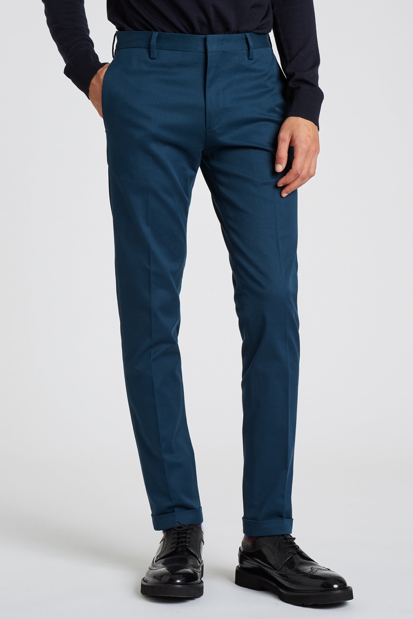Paul Smith Mens Trouser Inky Blue Size: W30 | Tailored Pants Outlet | Heren | Blauw