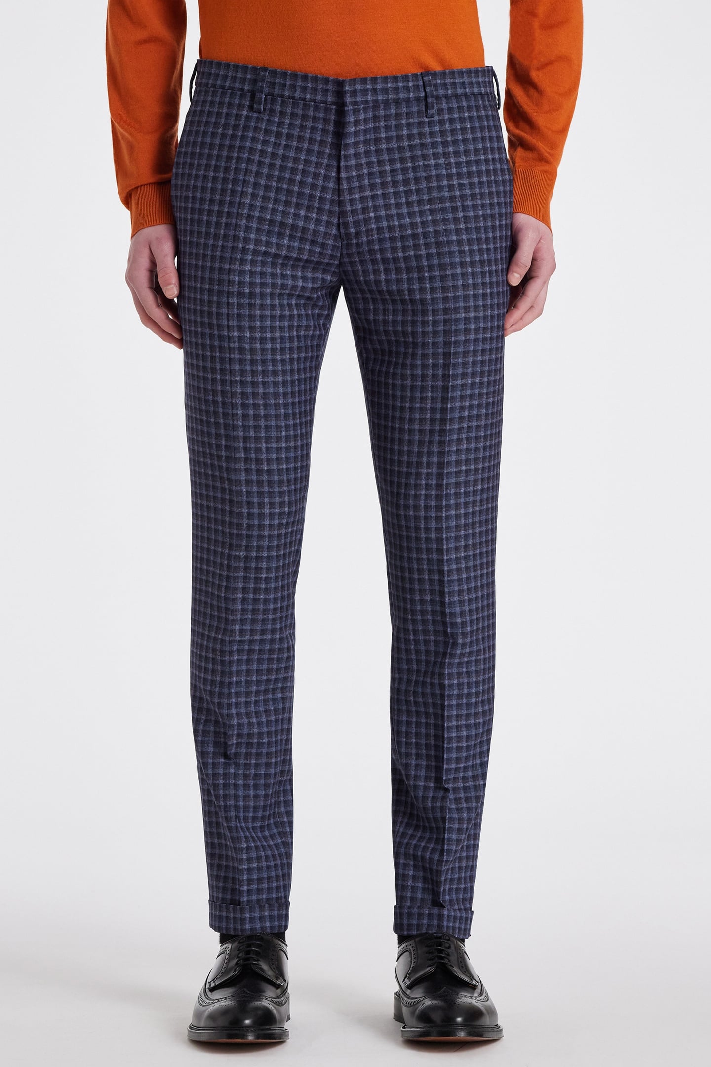 Paul Smith Mens Trouser Navy Size: W30 | Tailored Pants Outlet | Heren | Blauw