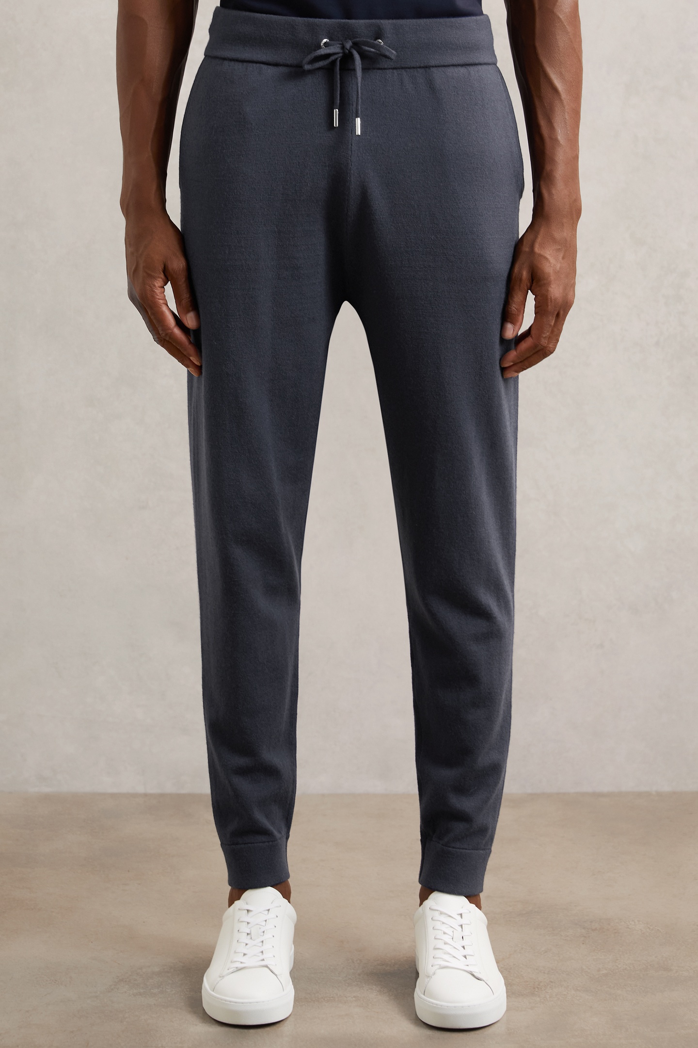 Reiss Merino Drawstring Jogger Midnight Navy Maat: XXL | Joggingbroeken Outlet | Heren | Blauw