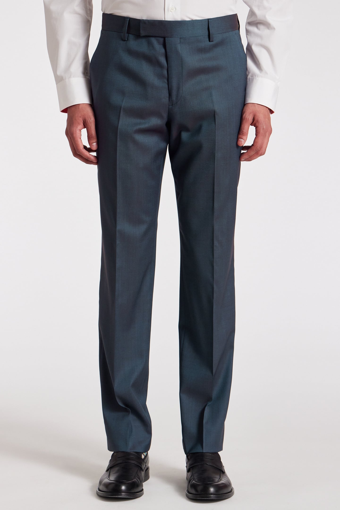 Paul Smith Mens Trouser Inky Blue Maat: W34 | Tailored Broeken Outlet | Heren | Blauw