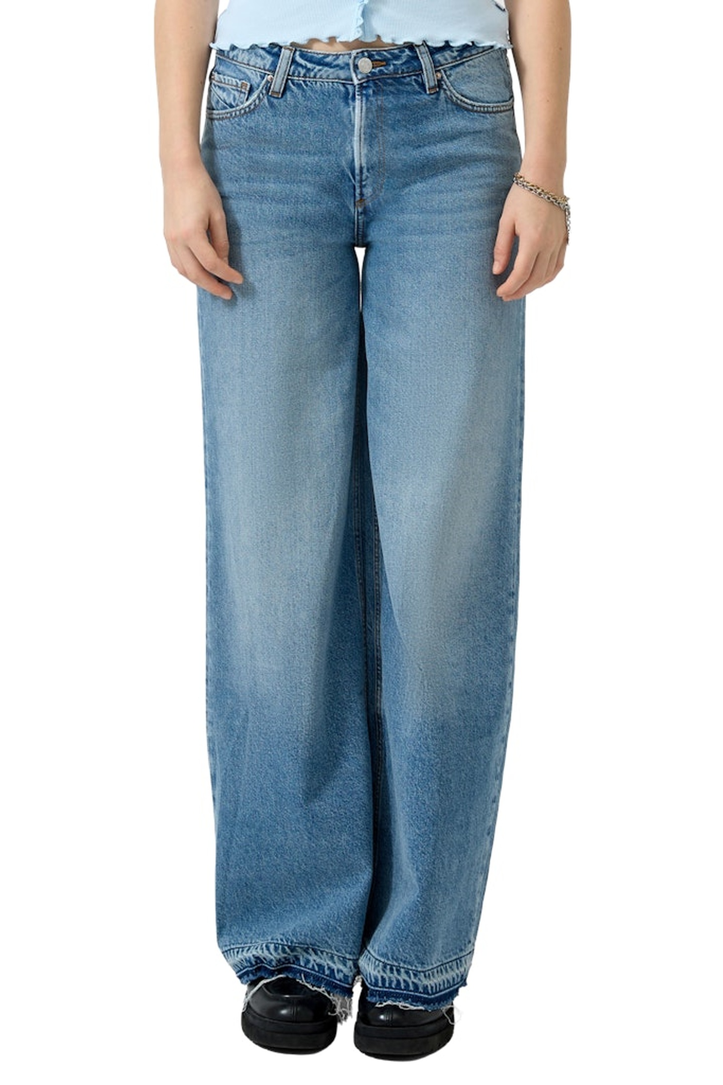 s.Oliver -qs Jeans Blue Denim Maat: W38L32 | Straight Jeans Outlet | Dames | Blauw