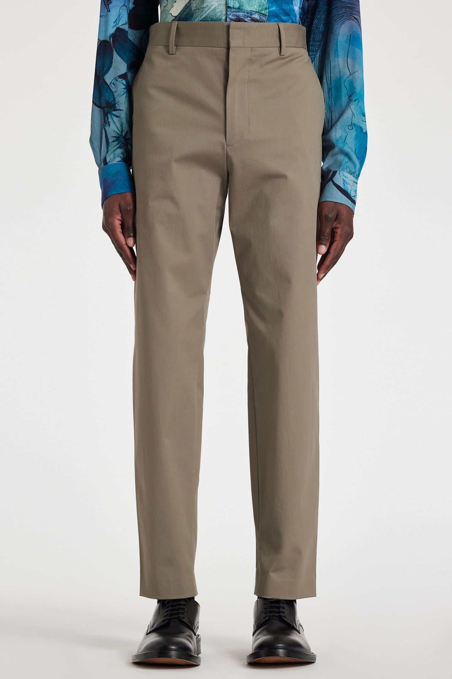 Paul Smith Mens Trouser Khaki Size: W30 | Chinos Outlet | Heren | Bruin