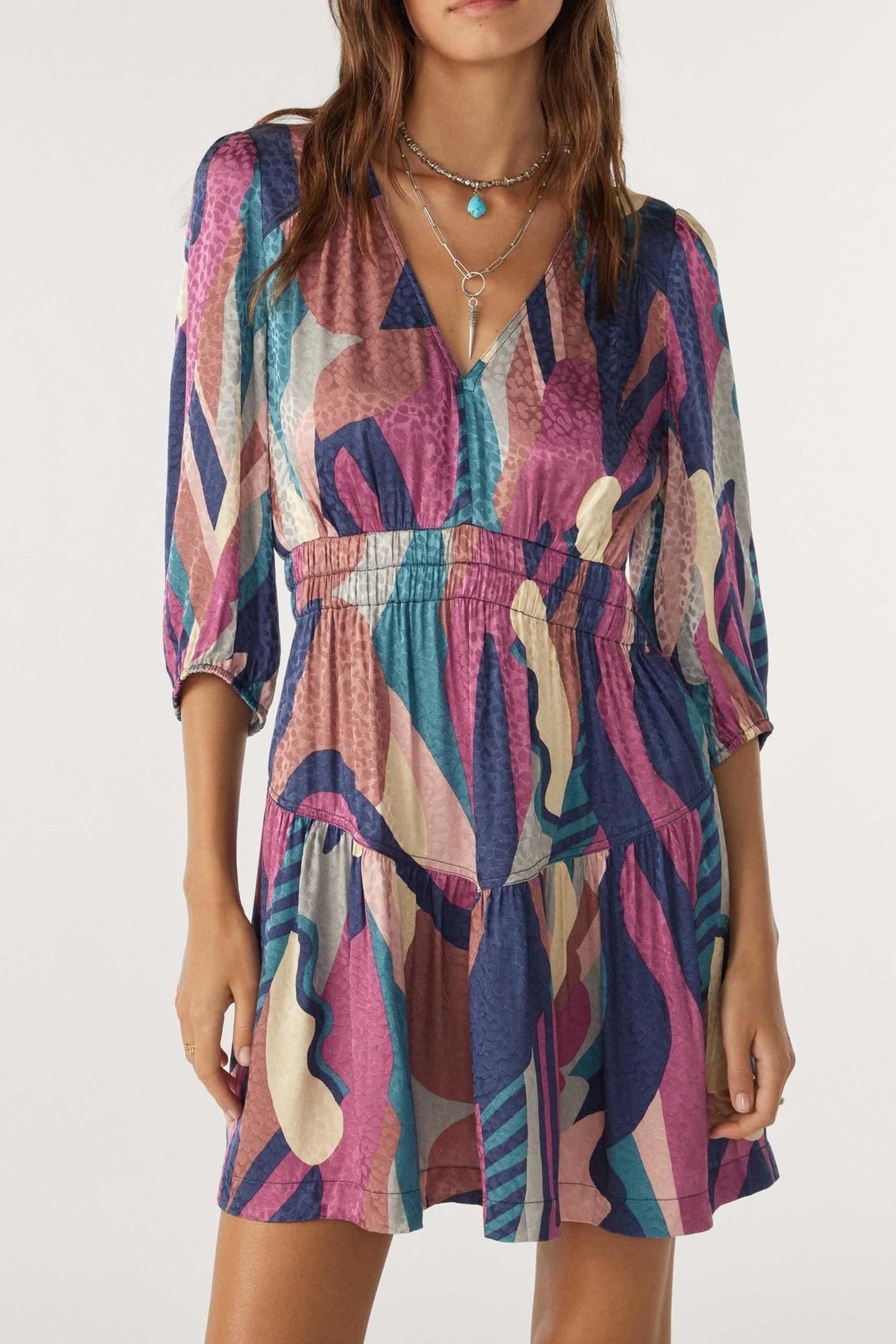 BA&SH Mini Dress Bluenuit Maat: M | Mini Jurken Outlet | Dames | Blauw
