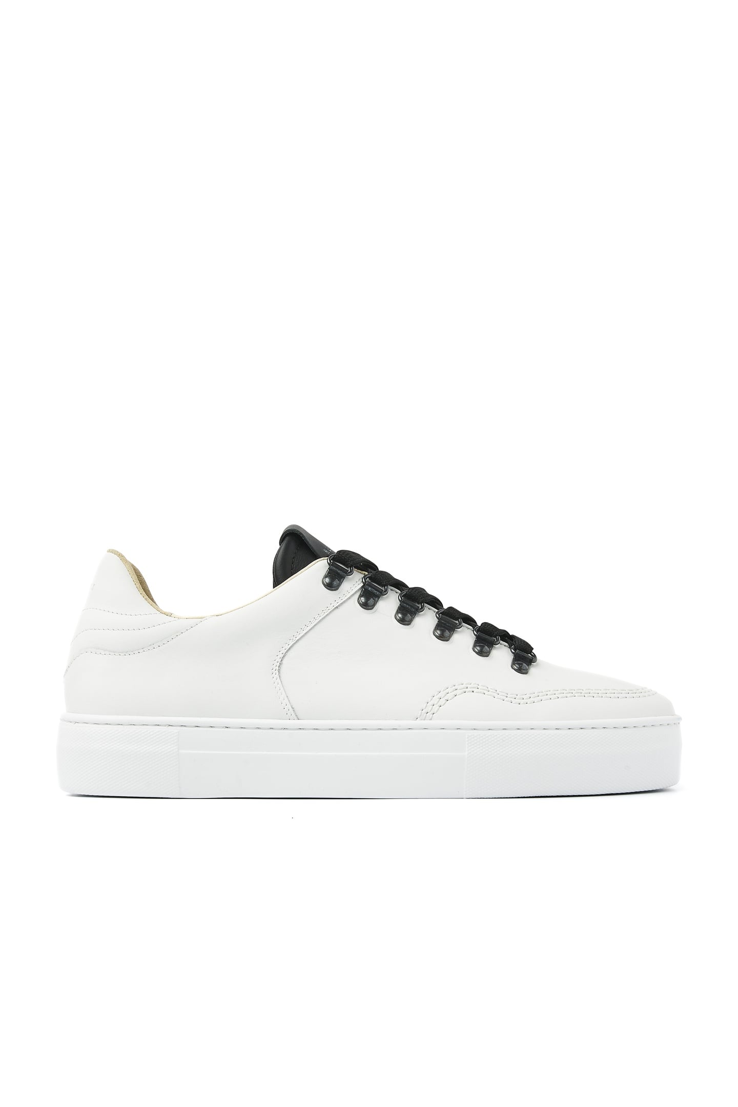 Nubikk Jagger Roman (m) White Leather Maat: 40 | Sneakers Outlet | Heren | Wit