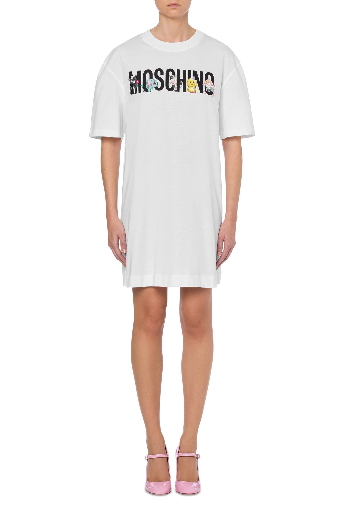 Moschino Dress White Maat: 38 | Blousejurken Outlet | Dames | Wit