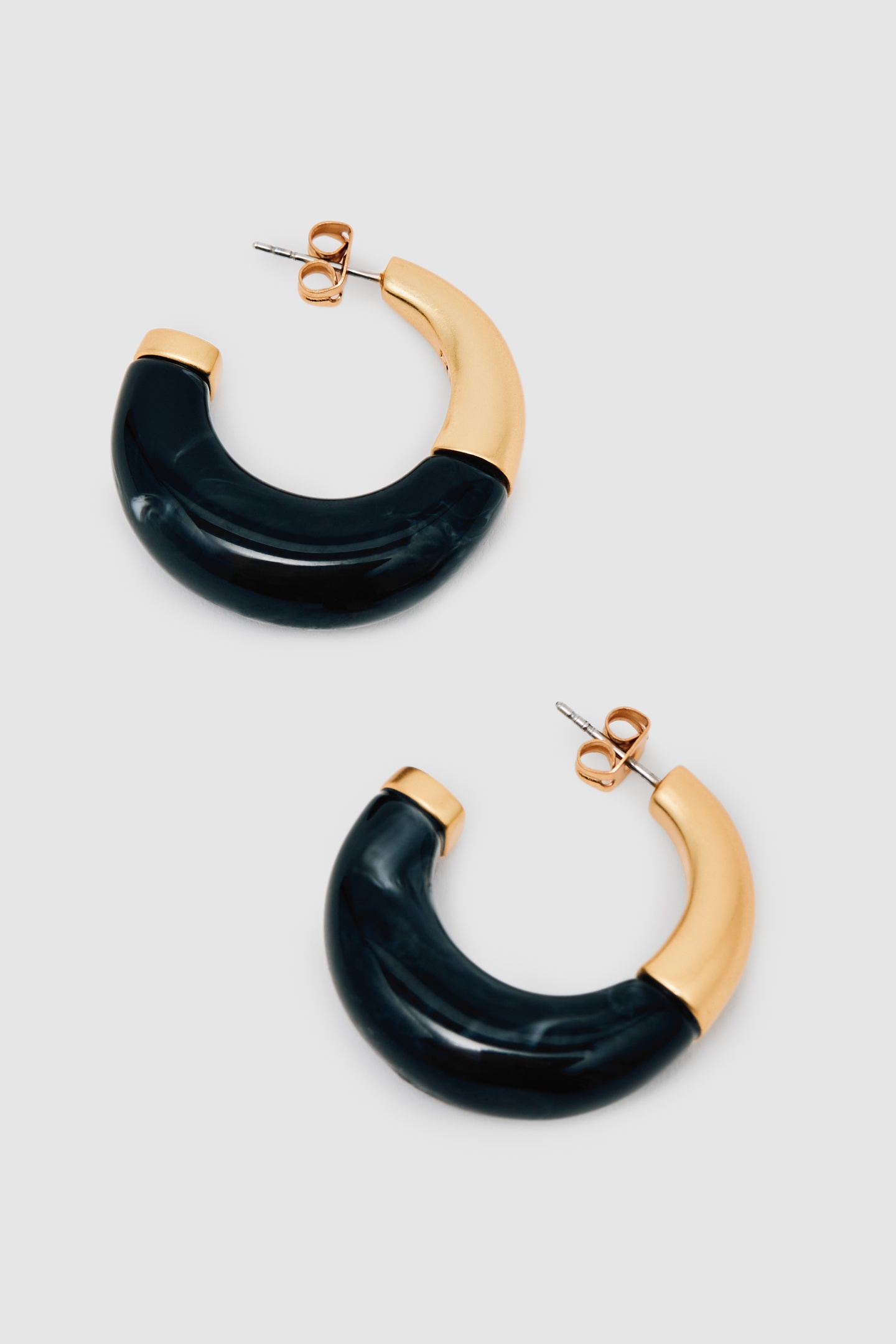 Reiss Scoop Hoop Earrings Gold Tone Maat: OS | Oorbellen Outlet | Dames | Goud