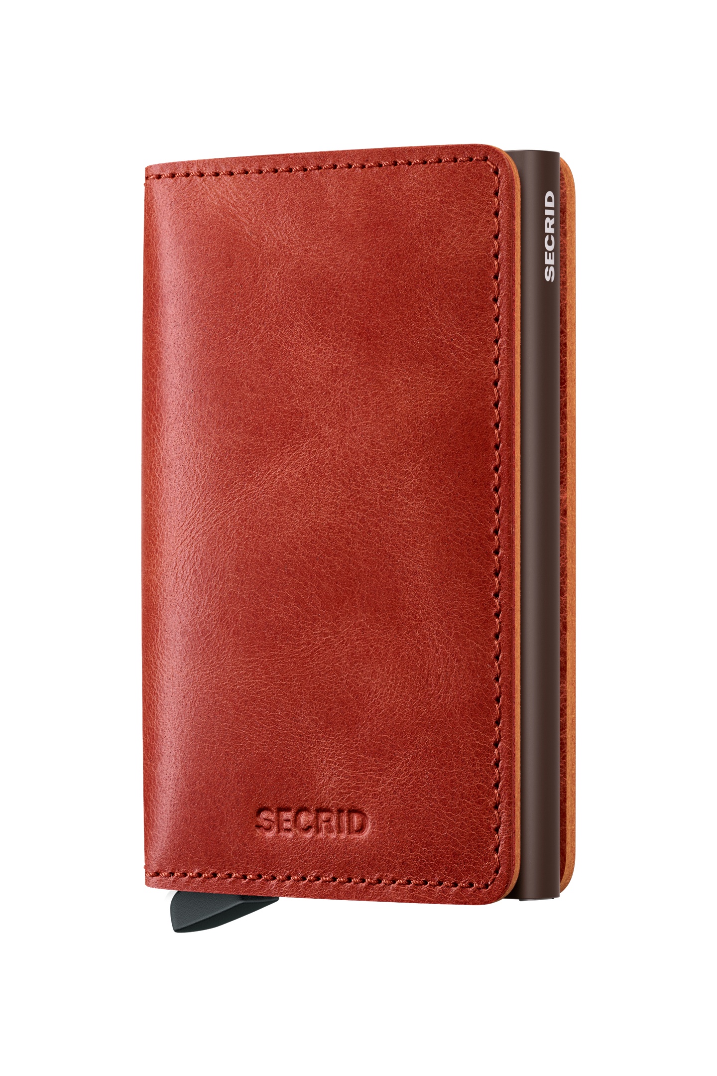 Secrid Unisex Slimwallet Vintage Orange Maat: OS | Portemonnees Outlet | Unisex | Oranje