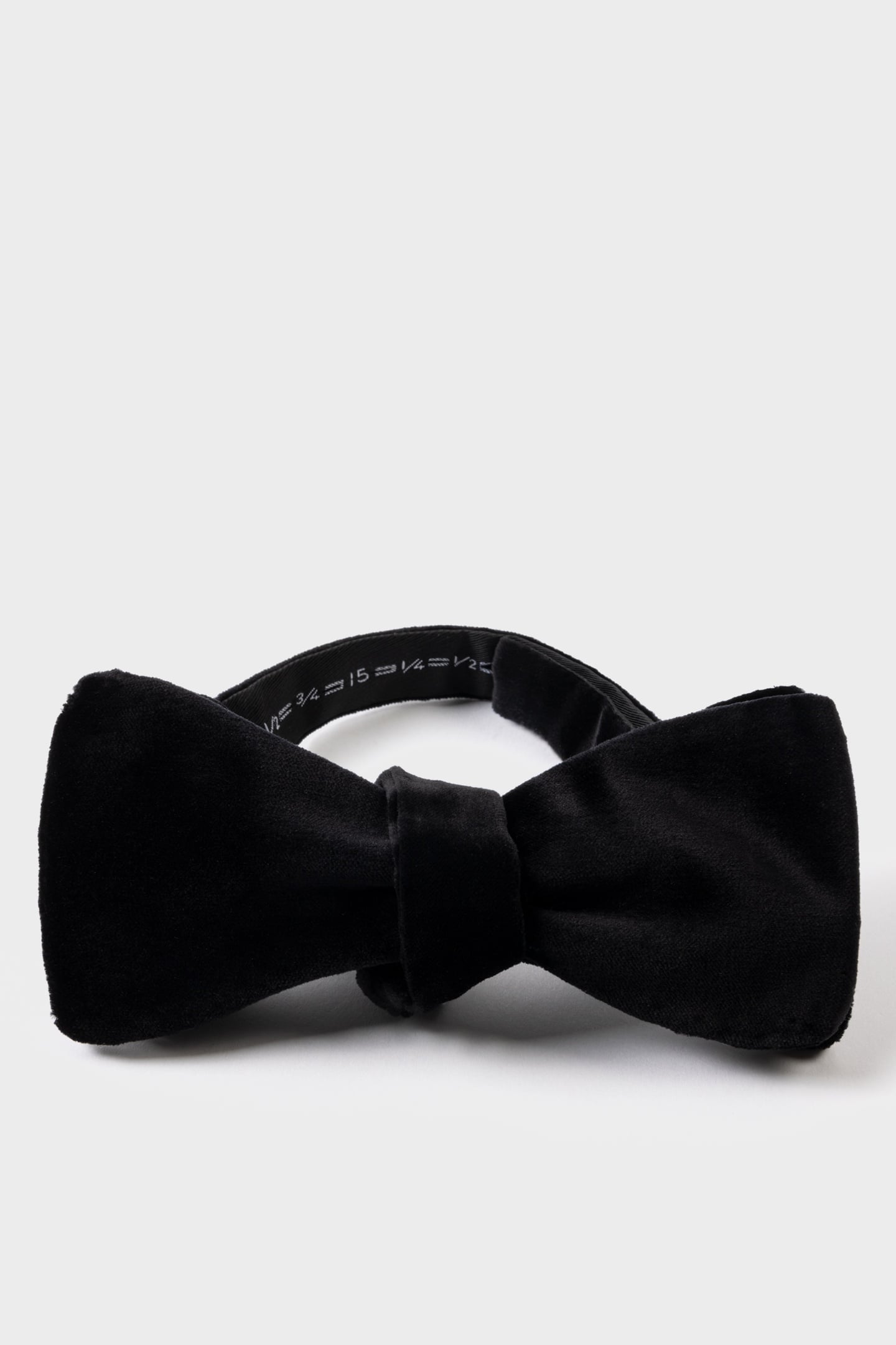 Paul Smith Men Bowtie Velvet Black Size: OS | Ties Outlet | Heren | Zwart