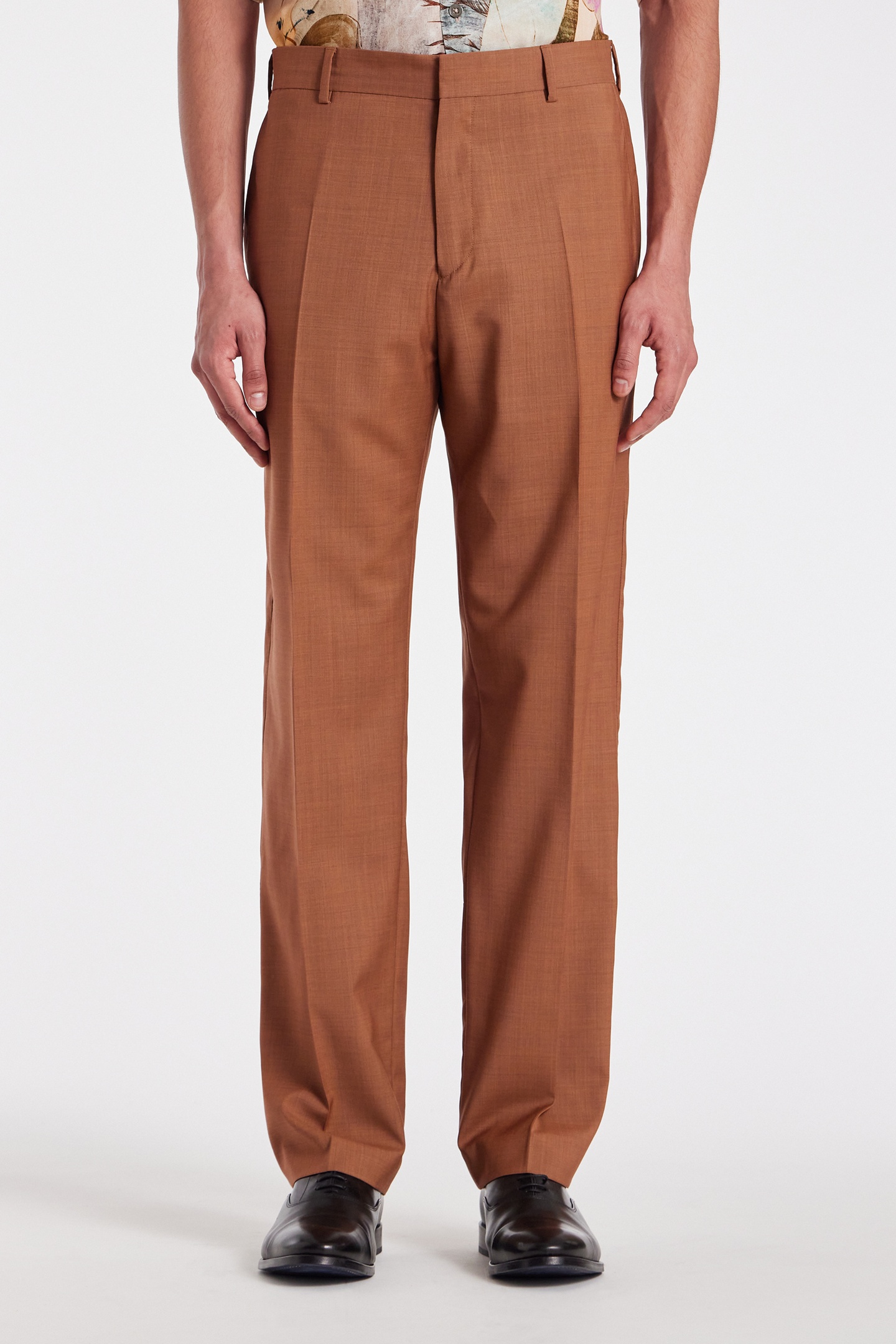 Paul Smith Mens Trouser Orange Maat: W34 | Tailored Broeken Outlet | Heren | Oranje