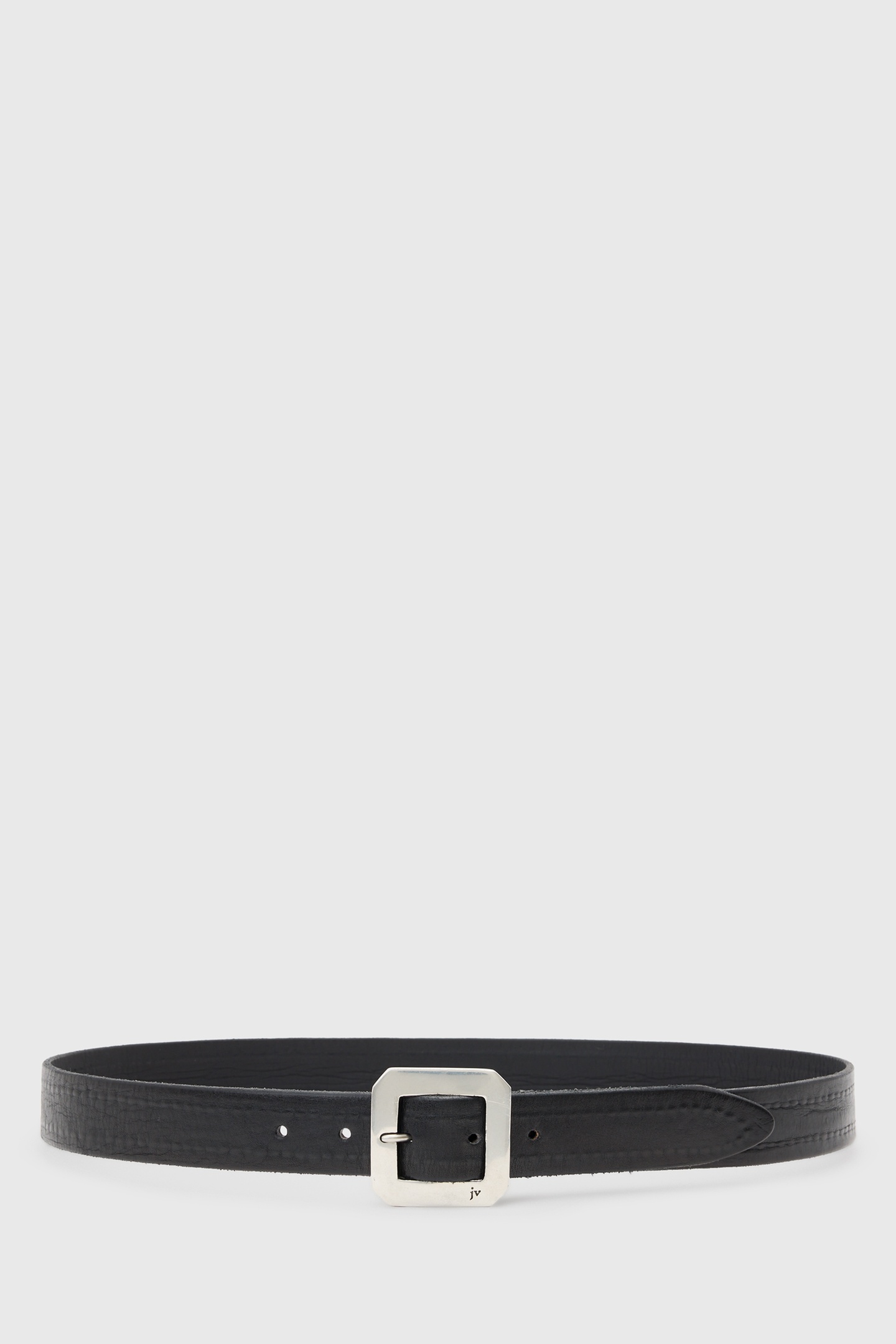 John Varvatos 30mm - Vestry Officer Belt Black Maat: 38 | Riemen Outlet | Heren | Zwart