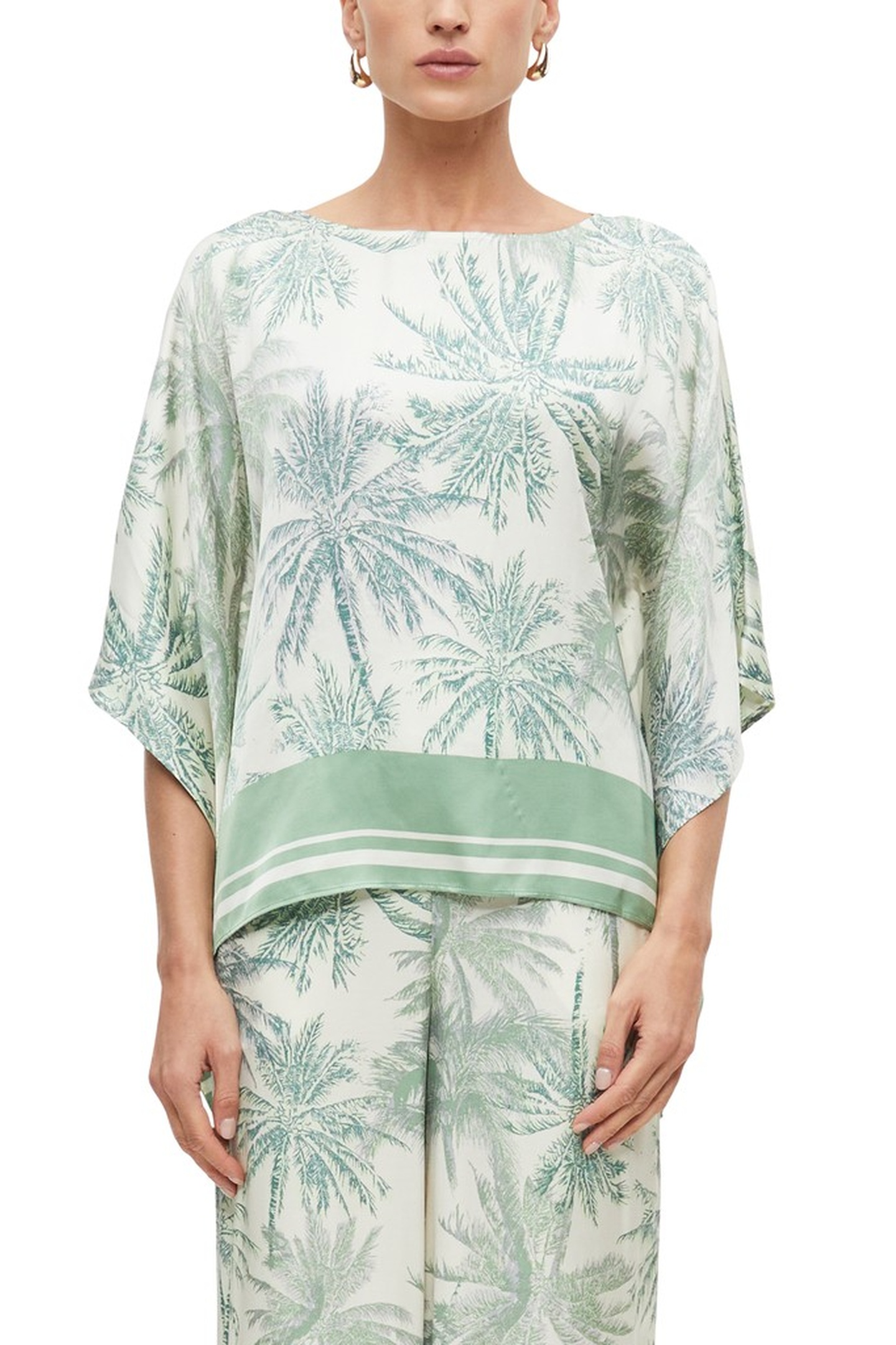s.Oliver  Blouses Green Maat: L | Blouses Outlet | Dames | Groen