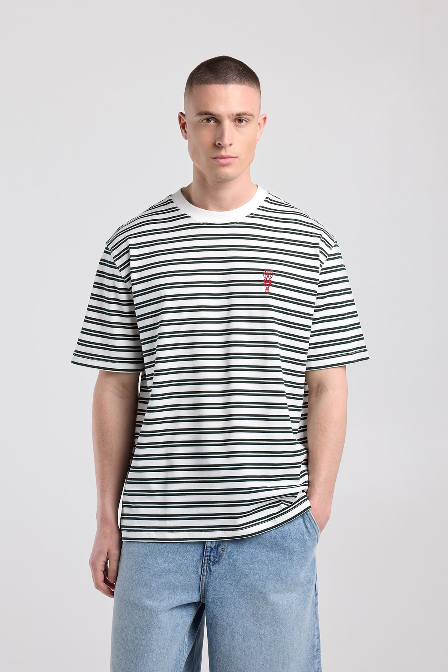 America Today Earl White/green Talla: XXL | Camisetas Básicas Outlet | Hombre | Blanco